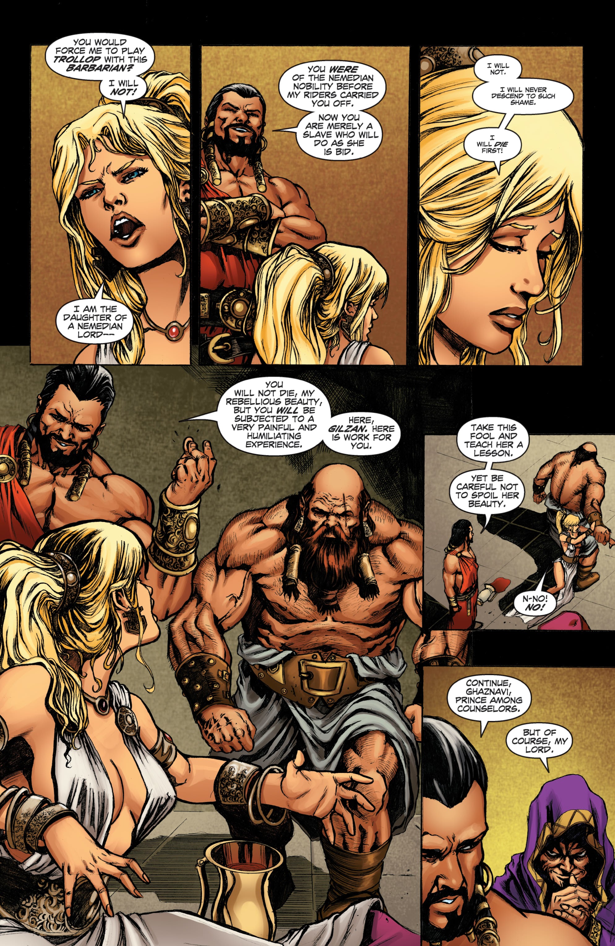 Read online Conan Chronicles Epic Collection comic -  Issue # TPB Blood In His Wake (Part 4) - 1