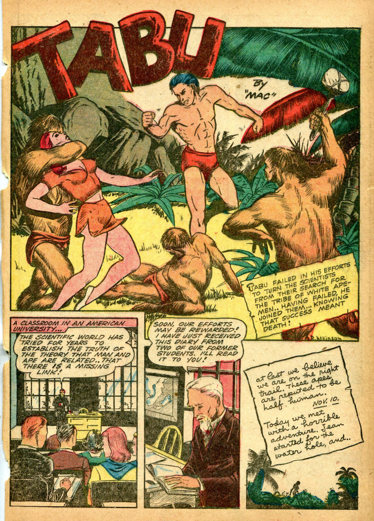 Read online Jungle Comics comic -  Issue #52 - 35