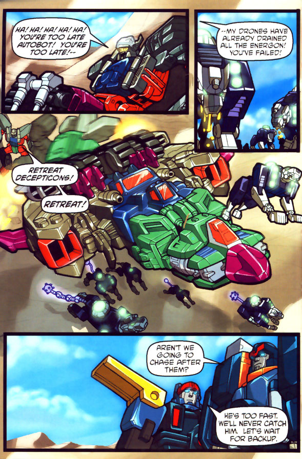 Read online Transformers Energon comic -  Issue #1 - 9