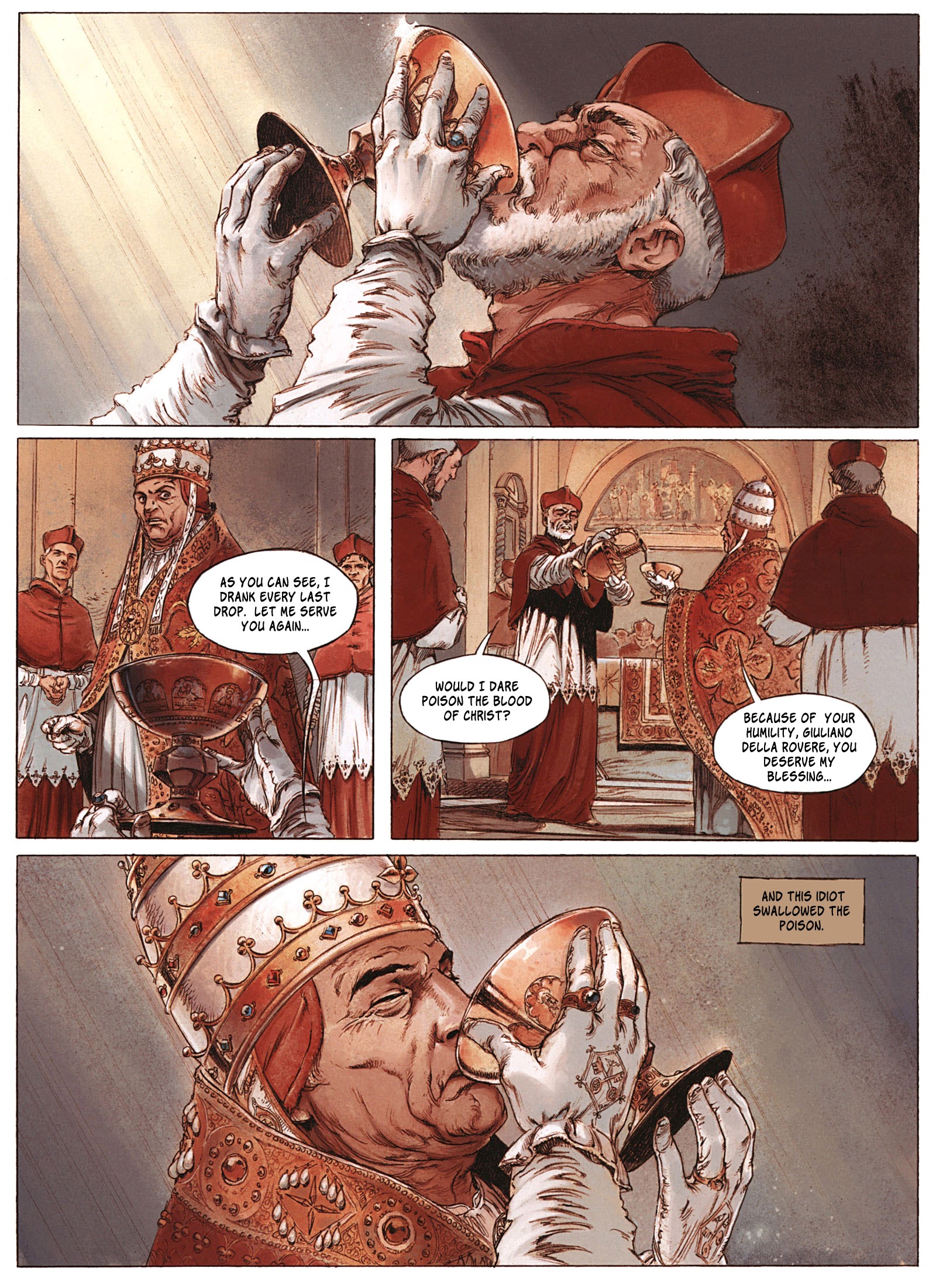 Read online The Terrible Pope comic -  Issue #1 - 9