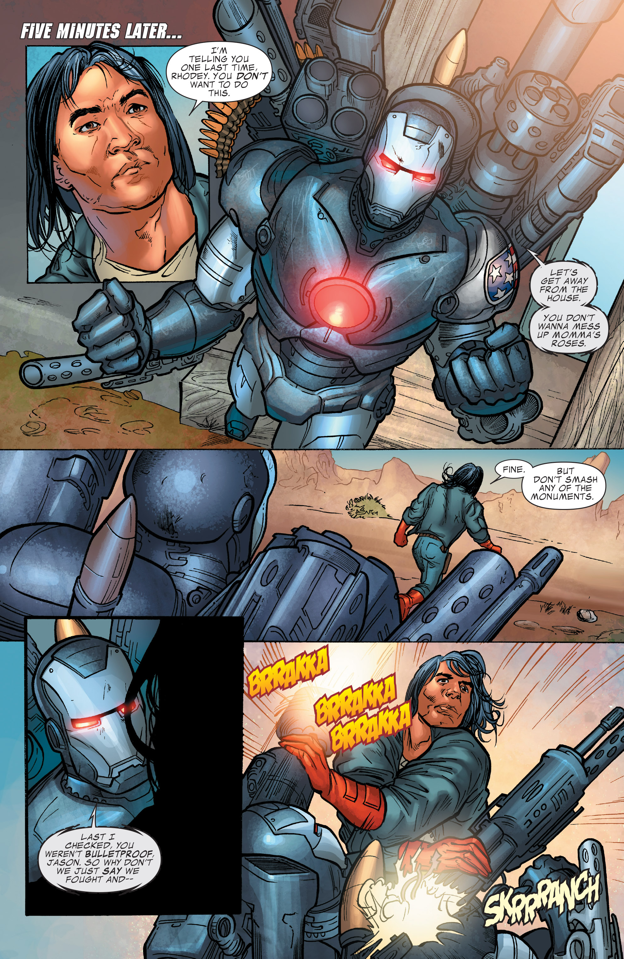 Read online War Machine (2009) comic -  Issue #6 - 19