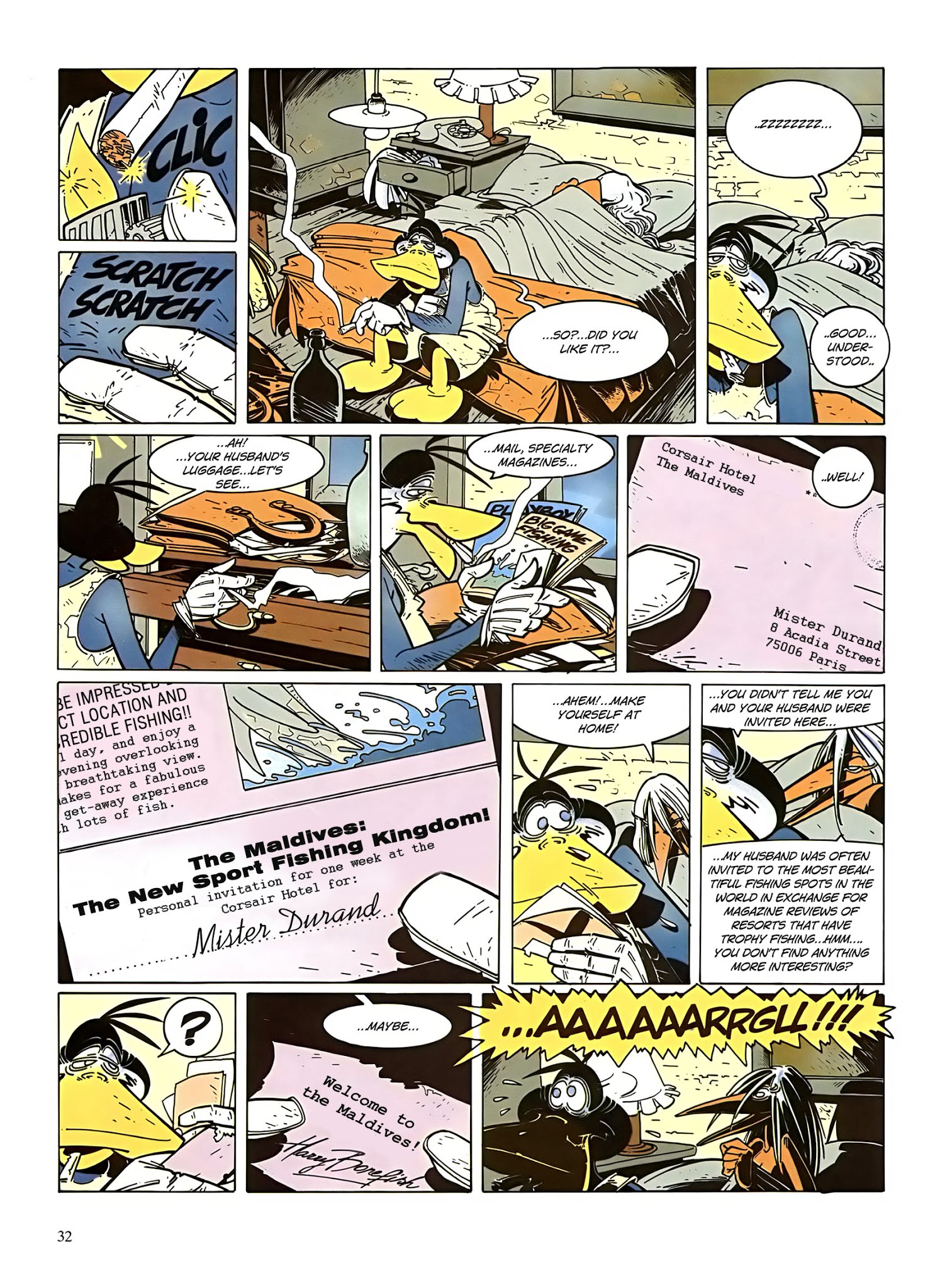 Read online Une enquête de l'inspecteur Canardo comic -  Issue #7 - 33
