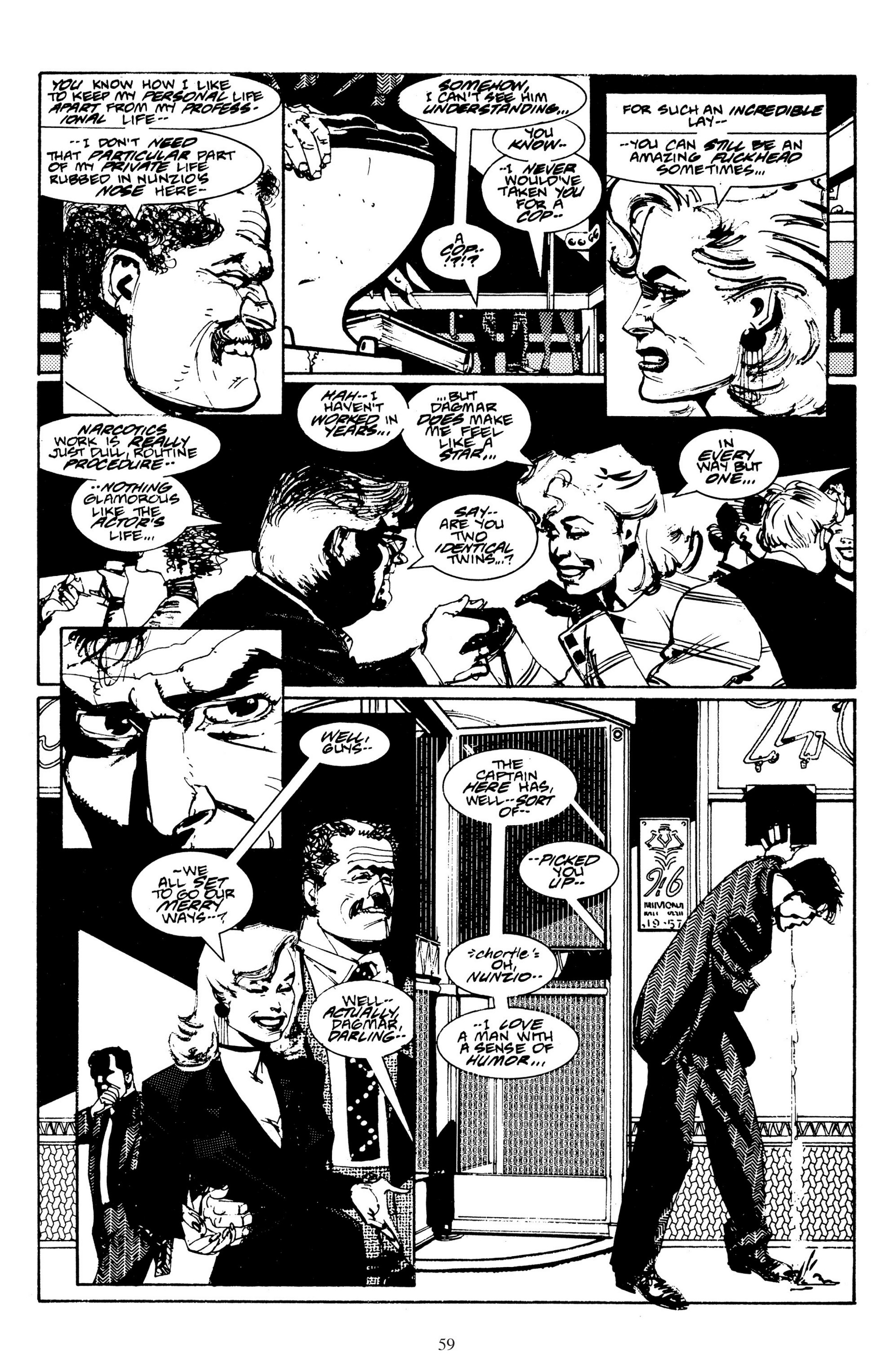 Read online Black Kiss comic -  Issue # TPB - 60