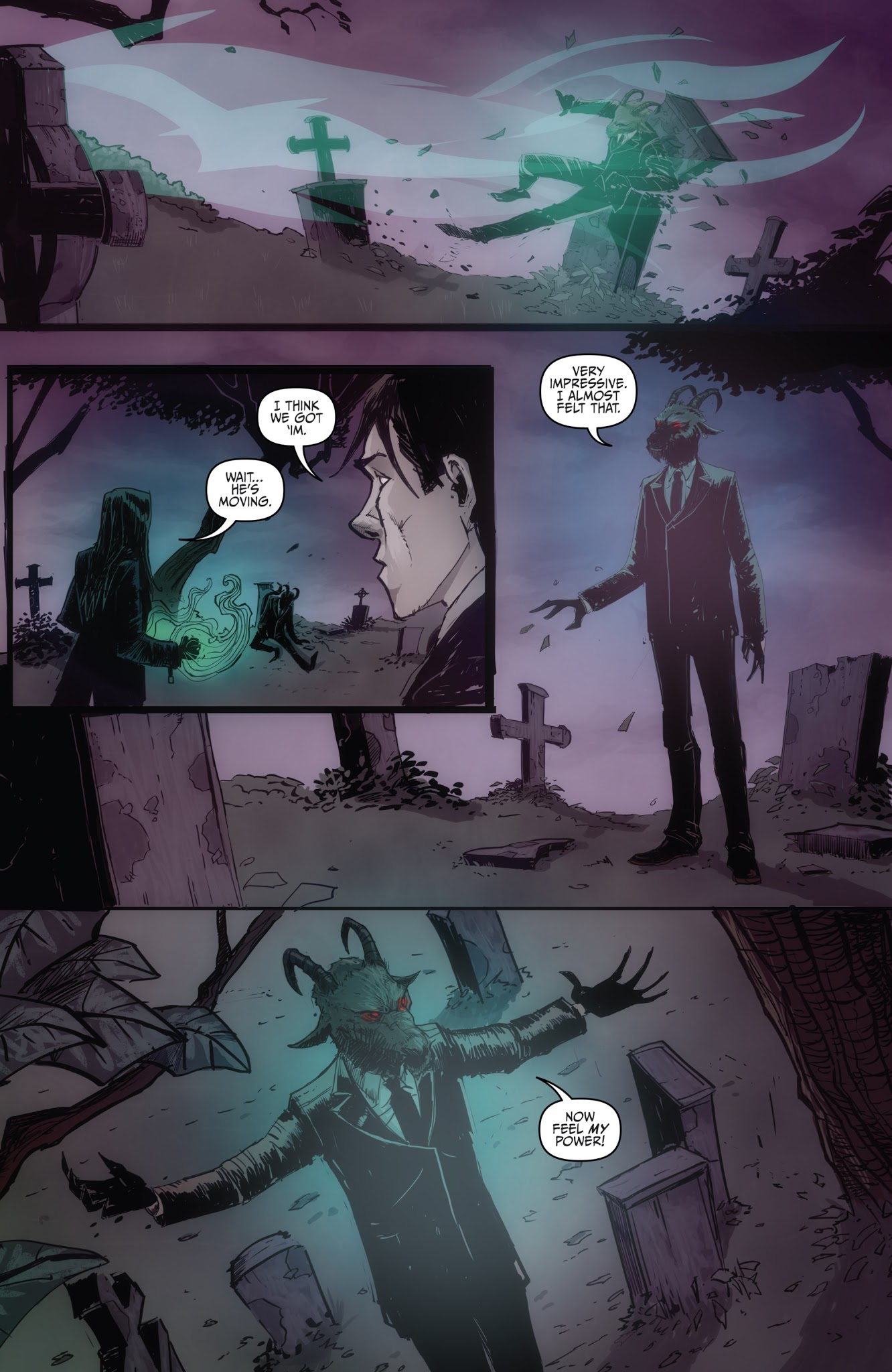 Read online October Faction: Supernatural Dreams comic -  Issue #2 - 10