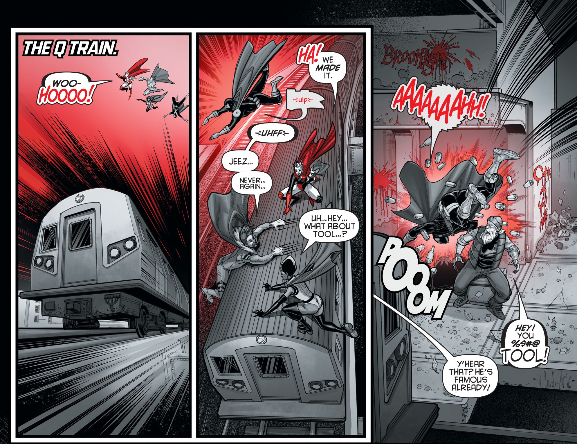 Read online Harley Quinn Black   White   Red comic -  Issue #12 - 12