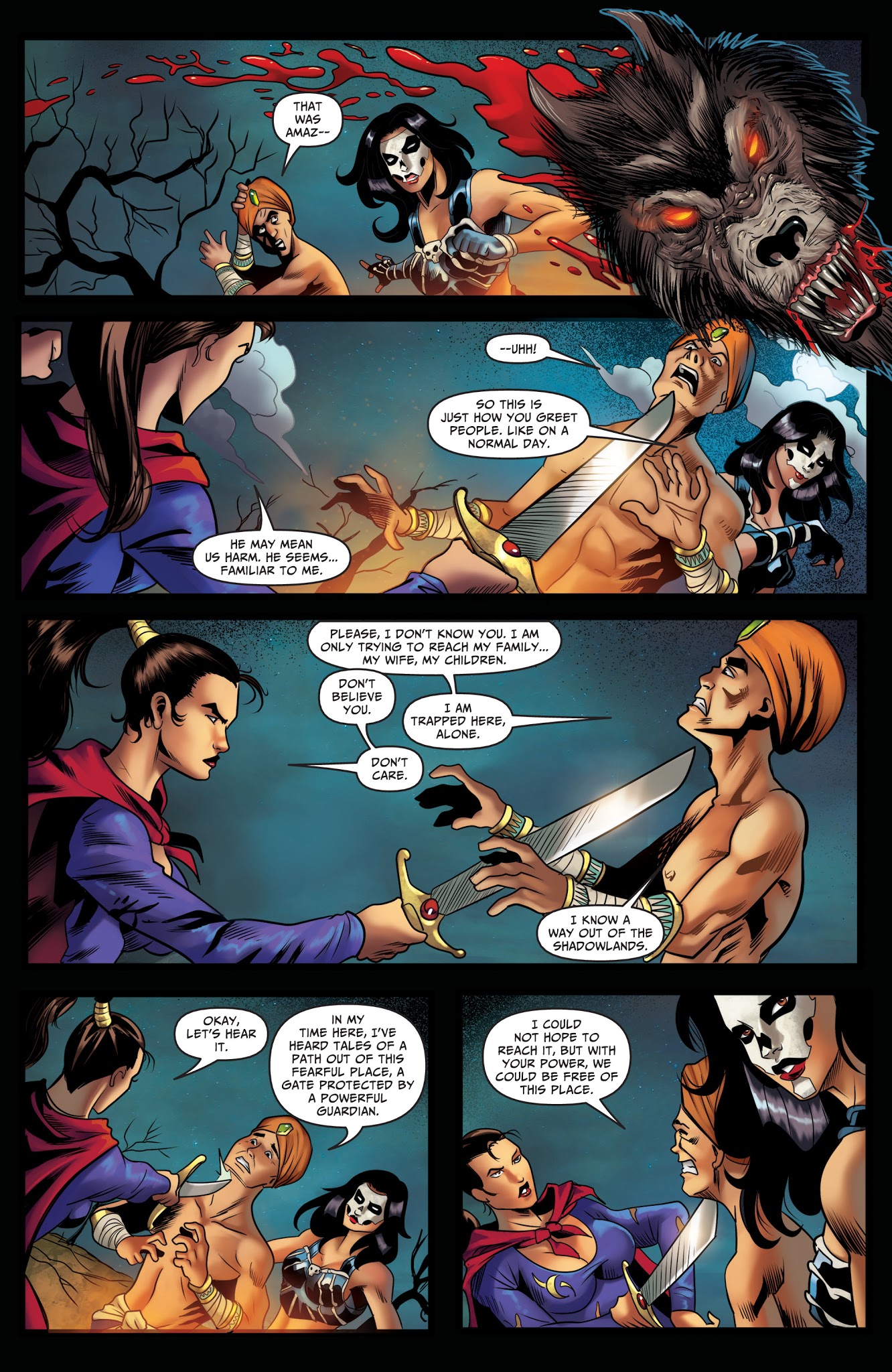Read online Grimm Fairy Tales: Dance of the Dead comic -  Issue #2 - 17