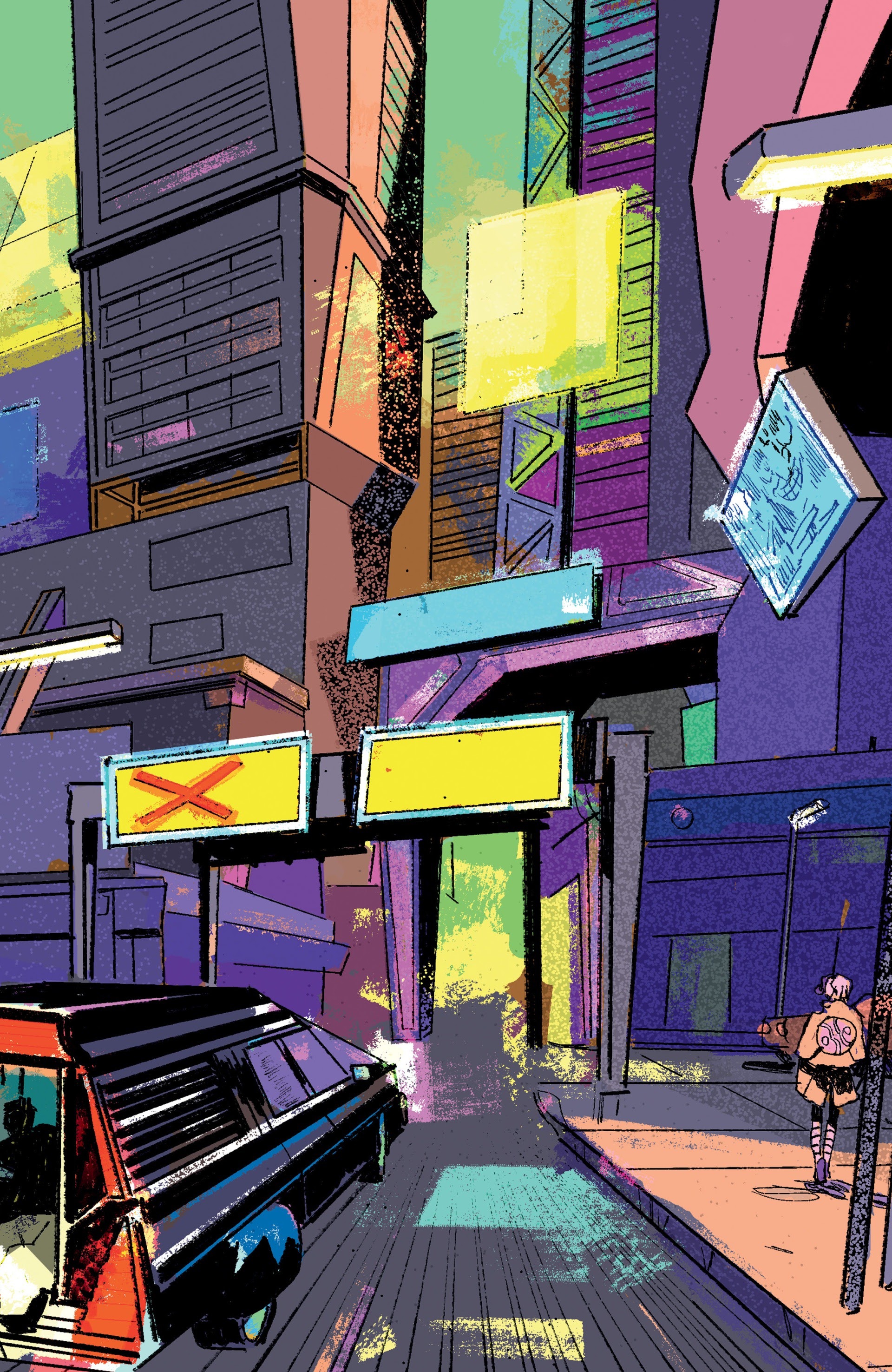 Read online Cyberpunk 2077: Big City Dreams (2022) comic -  Issue # Full - 7
