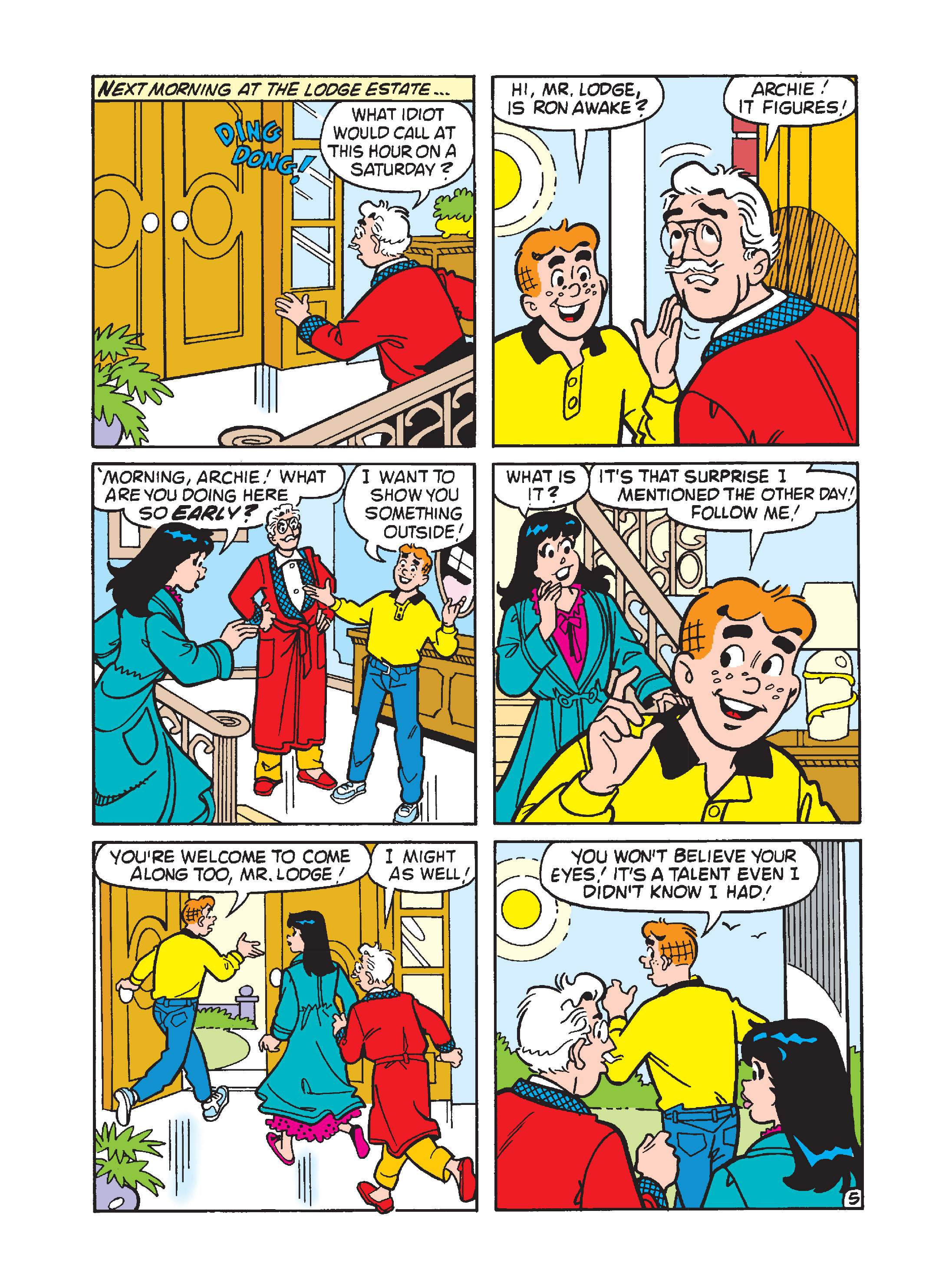 Read online Archie's Funhouse Double Digest comic -  Issue #6 - 256