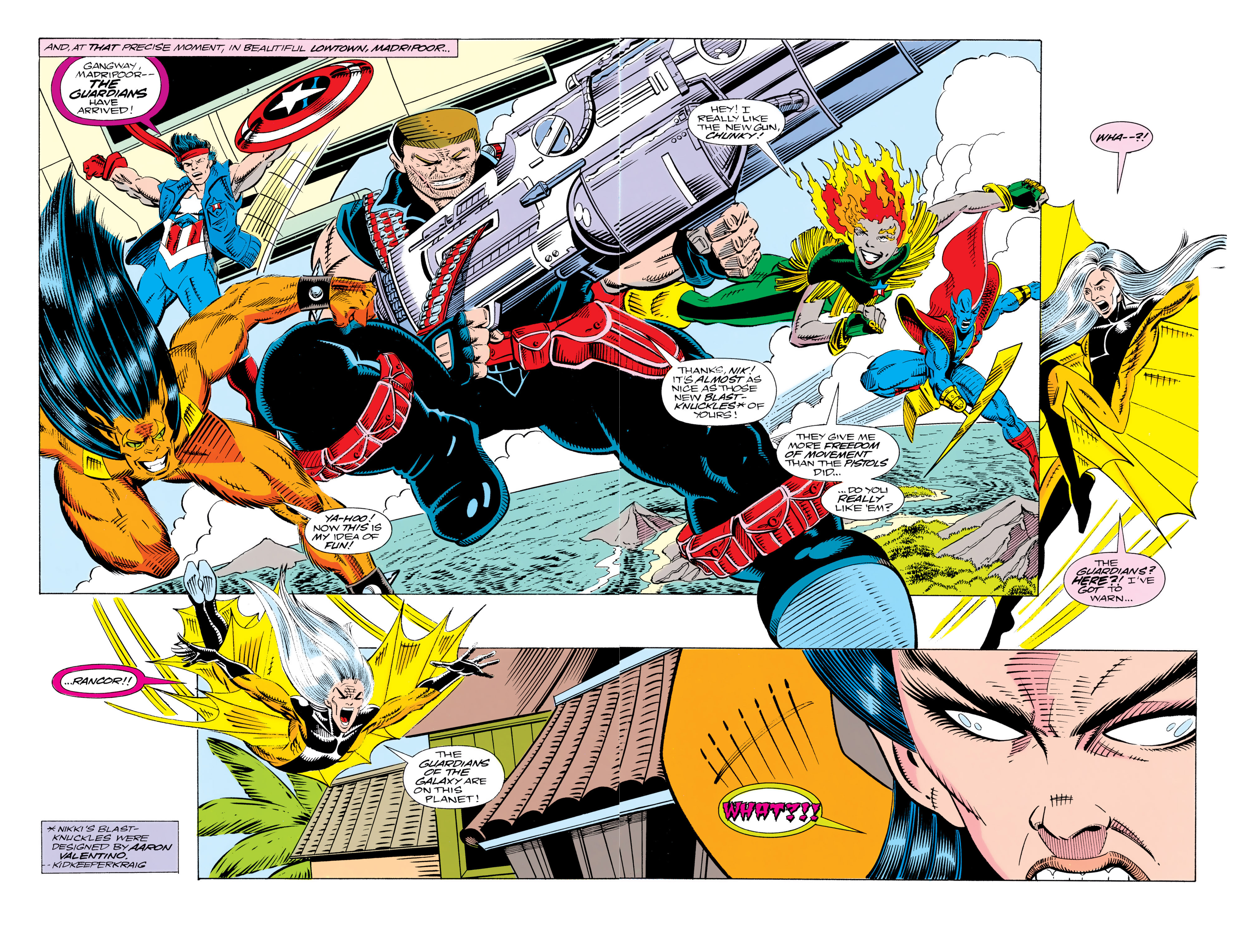 Read online Guardians of the Galaxy (1990) comic -  Issue # _TPB Guardians of the Galaxy by Jim Valentino 3 (Part 1) - 22