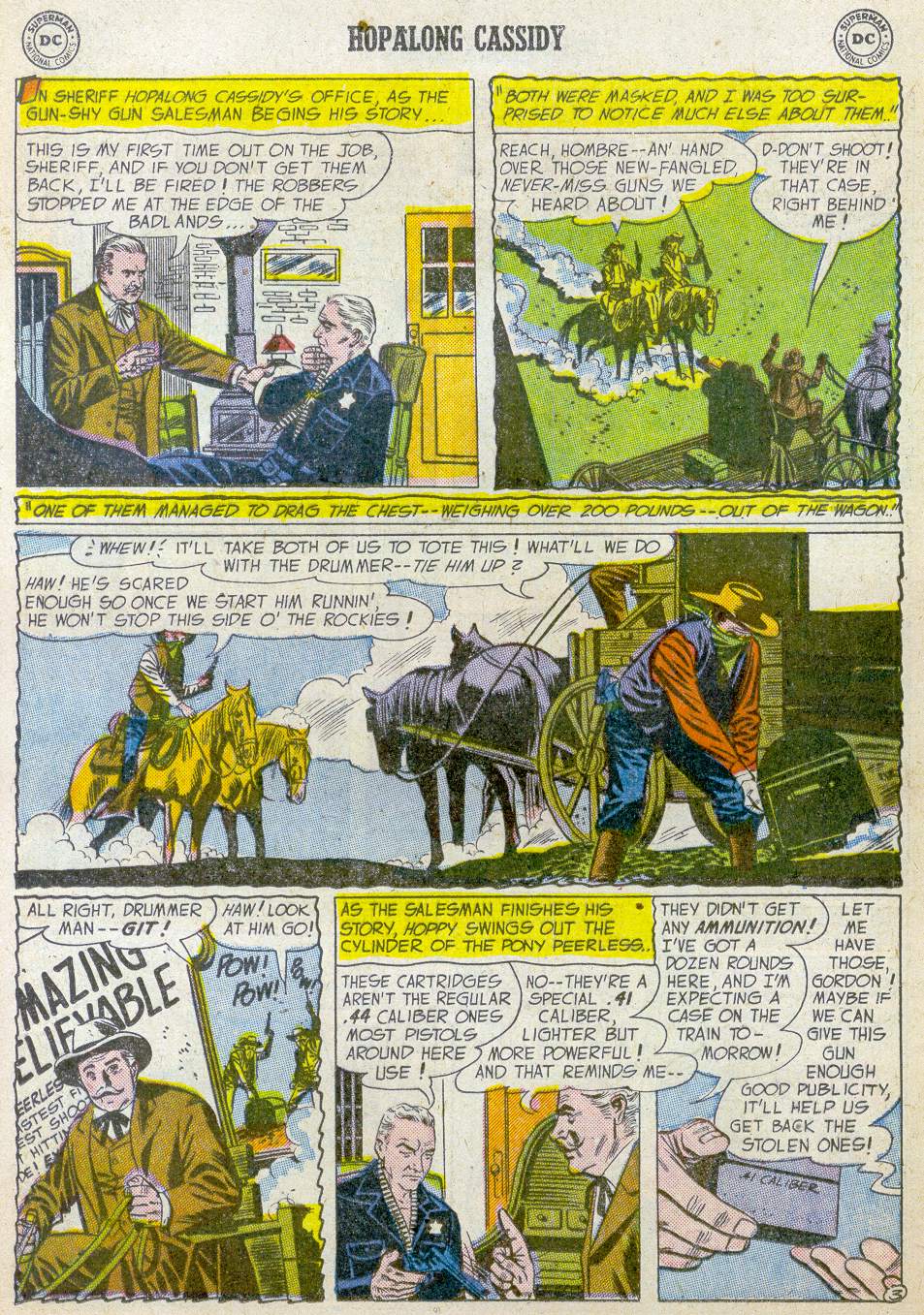 Read online Hopalong Cassidy comic -  Issue #98 - 17