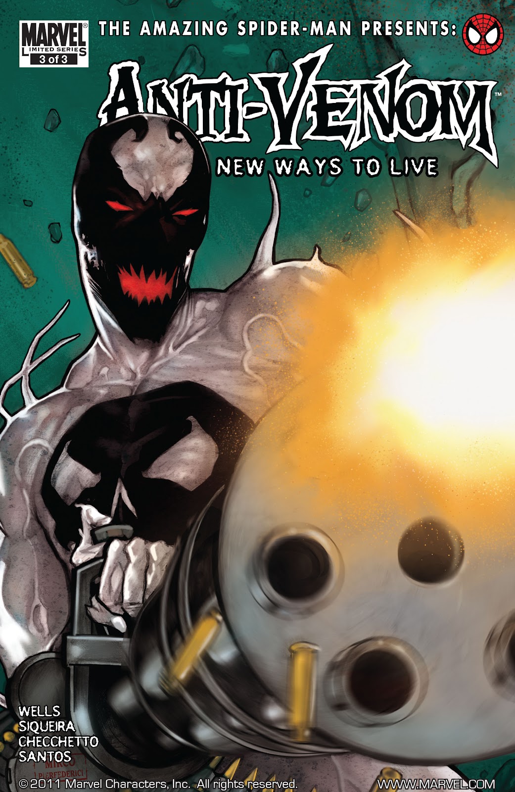 Amazing Spider-Man Presents: Anti-Venom - New Ways To Live issue 3 - Page 1