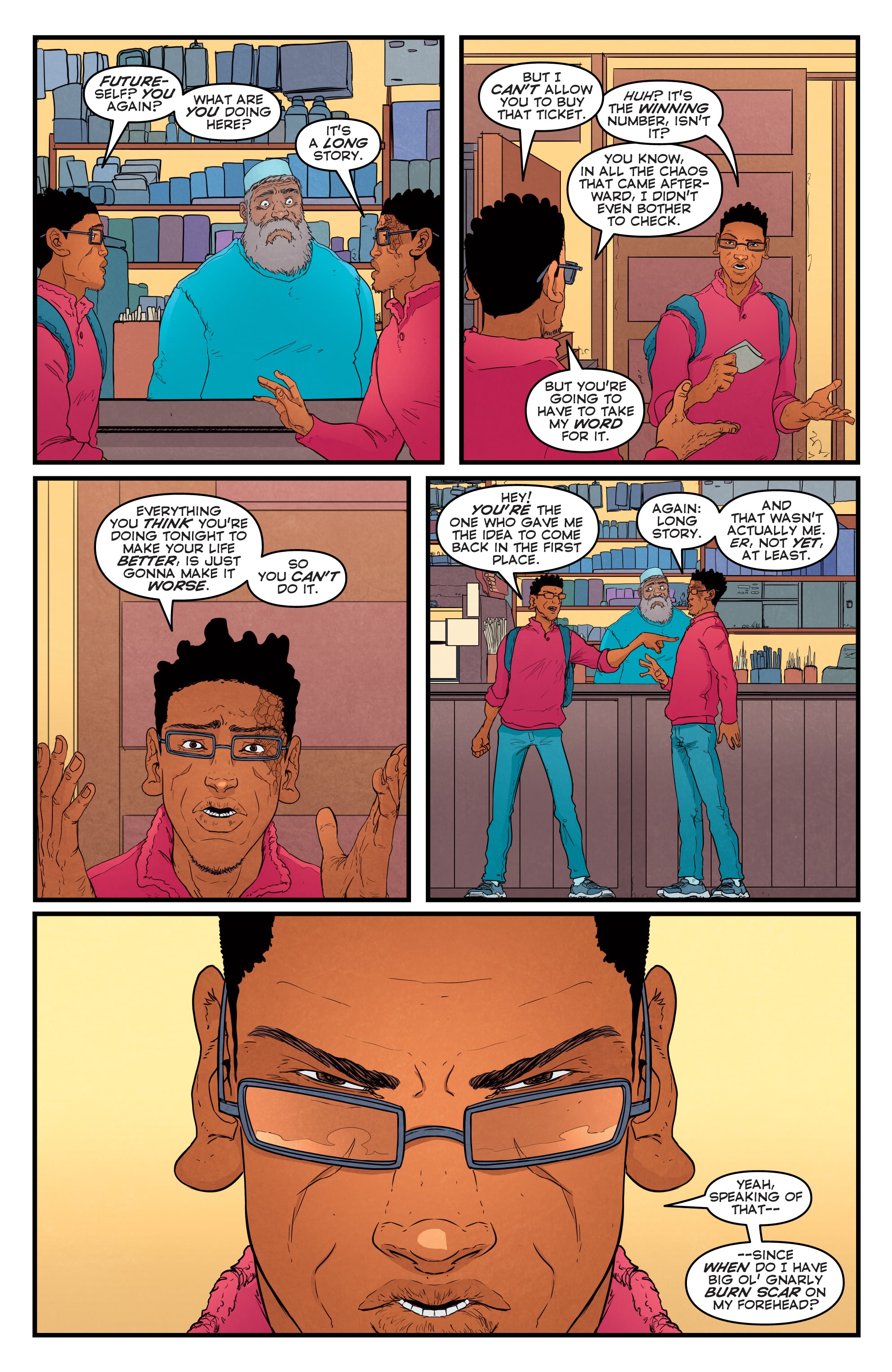 Read online The Man Who Effed Up Time comic -  Issue #2 - 14