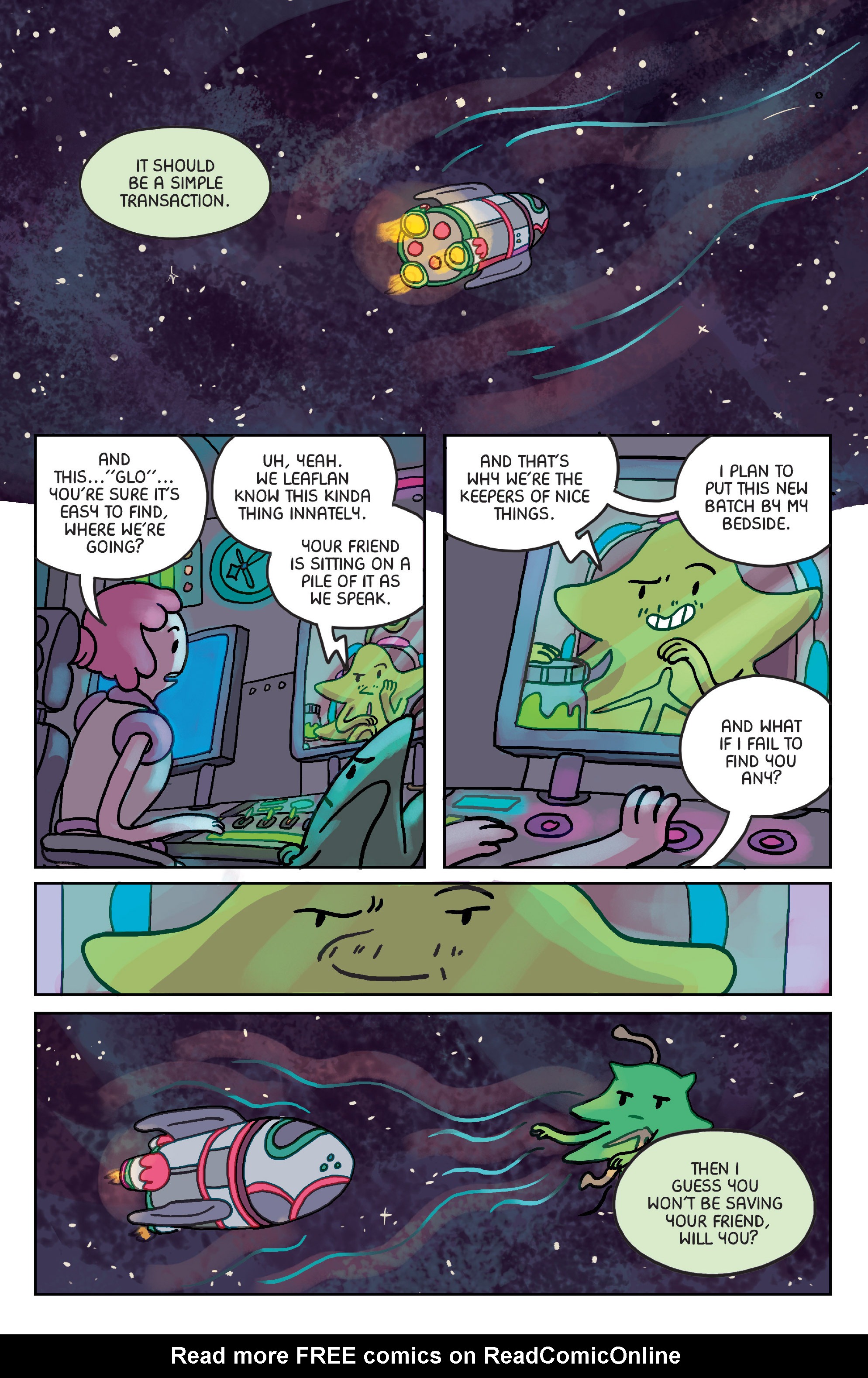 Read online Adventure Time: Marceline Gone Adrift comic -  Issue #5 - 3