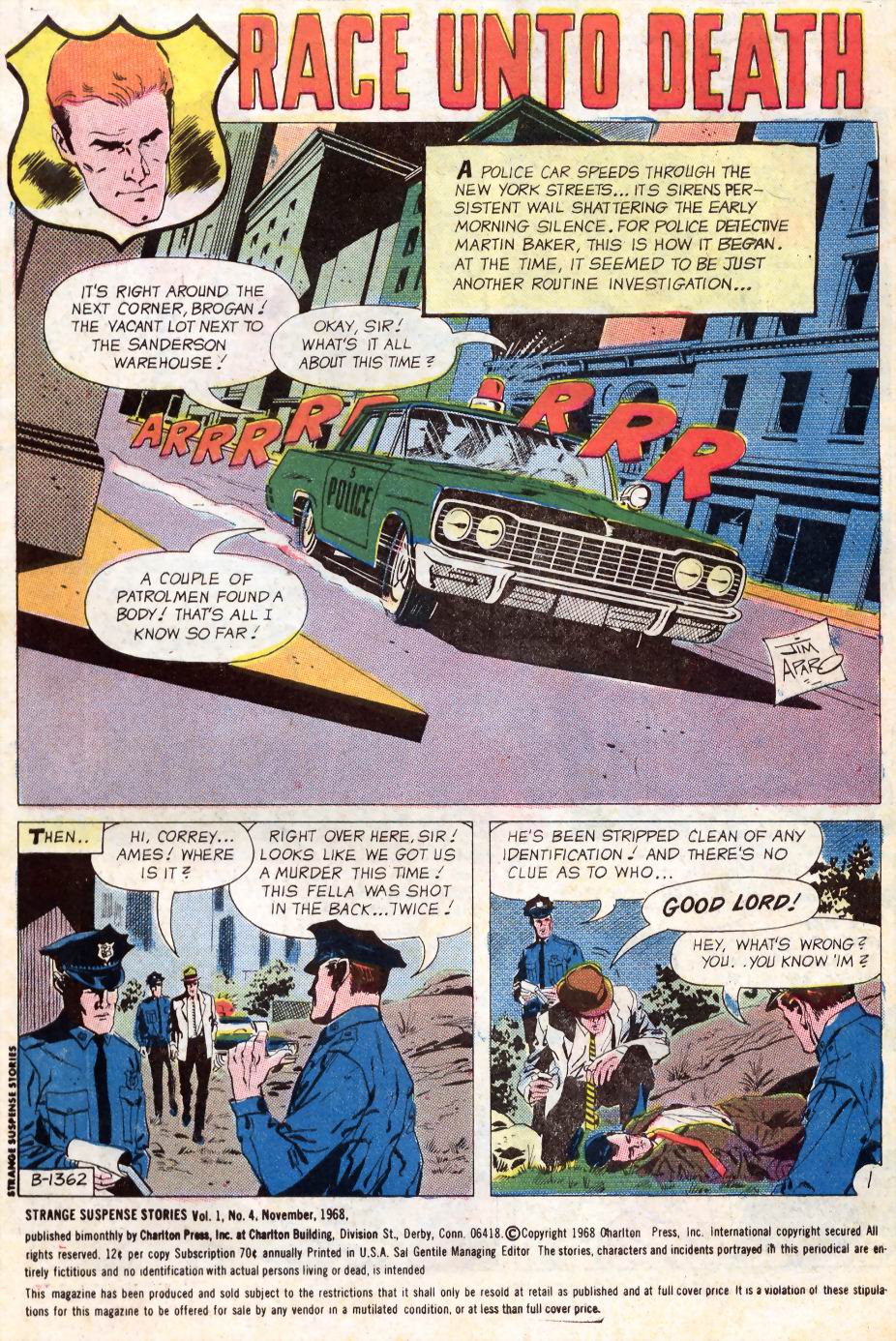 Read online Strange Suspense Stories (1967) comic -  Issue #4 - 2