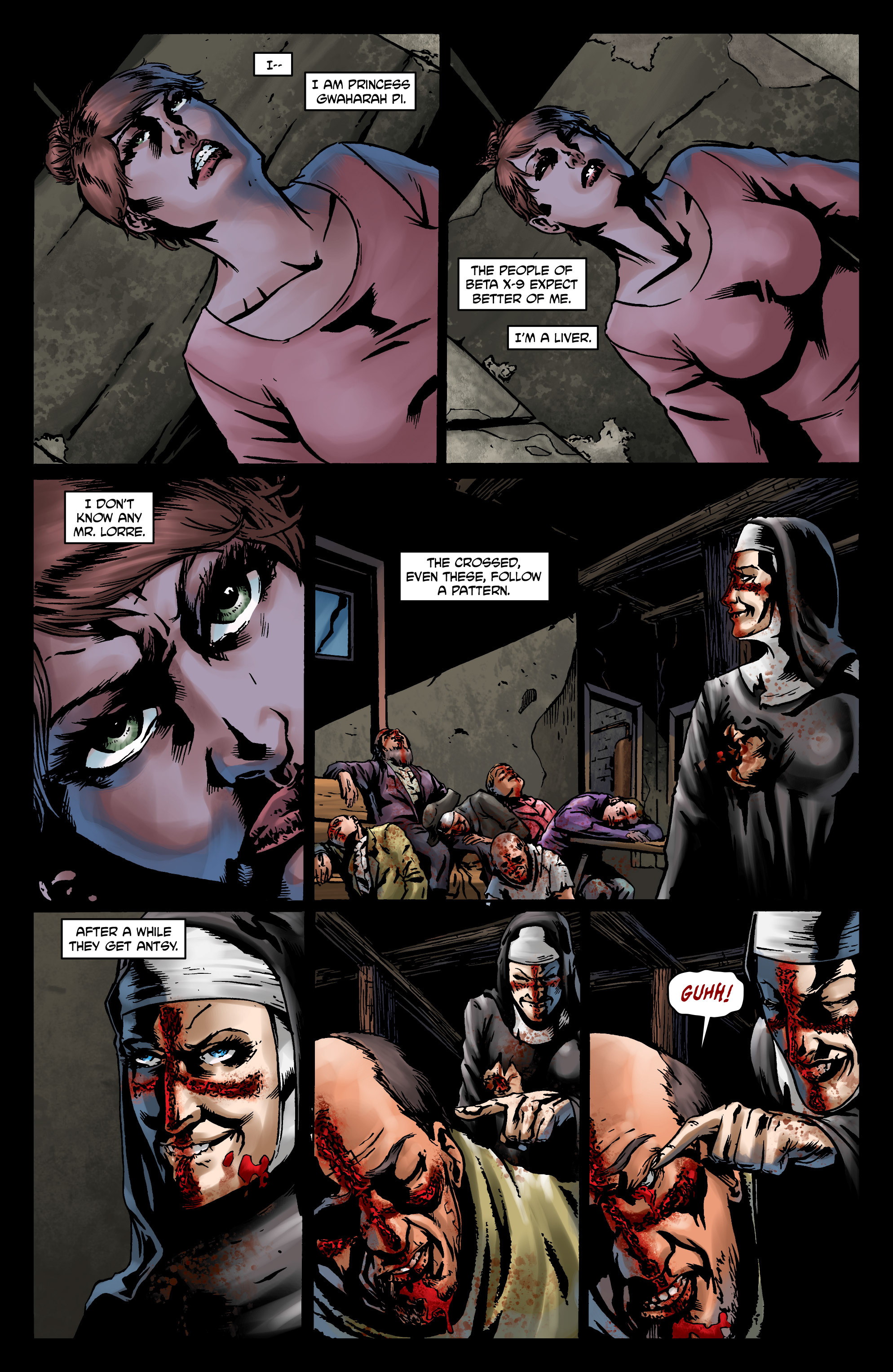 Read online Crossed: Badlands comic -  Issue #33 - 20