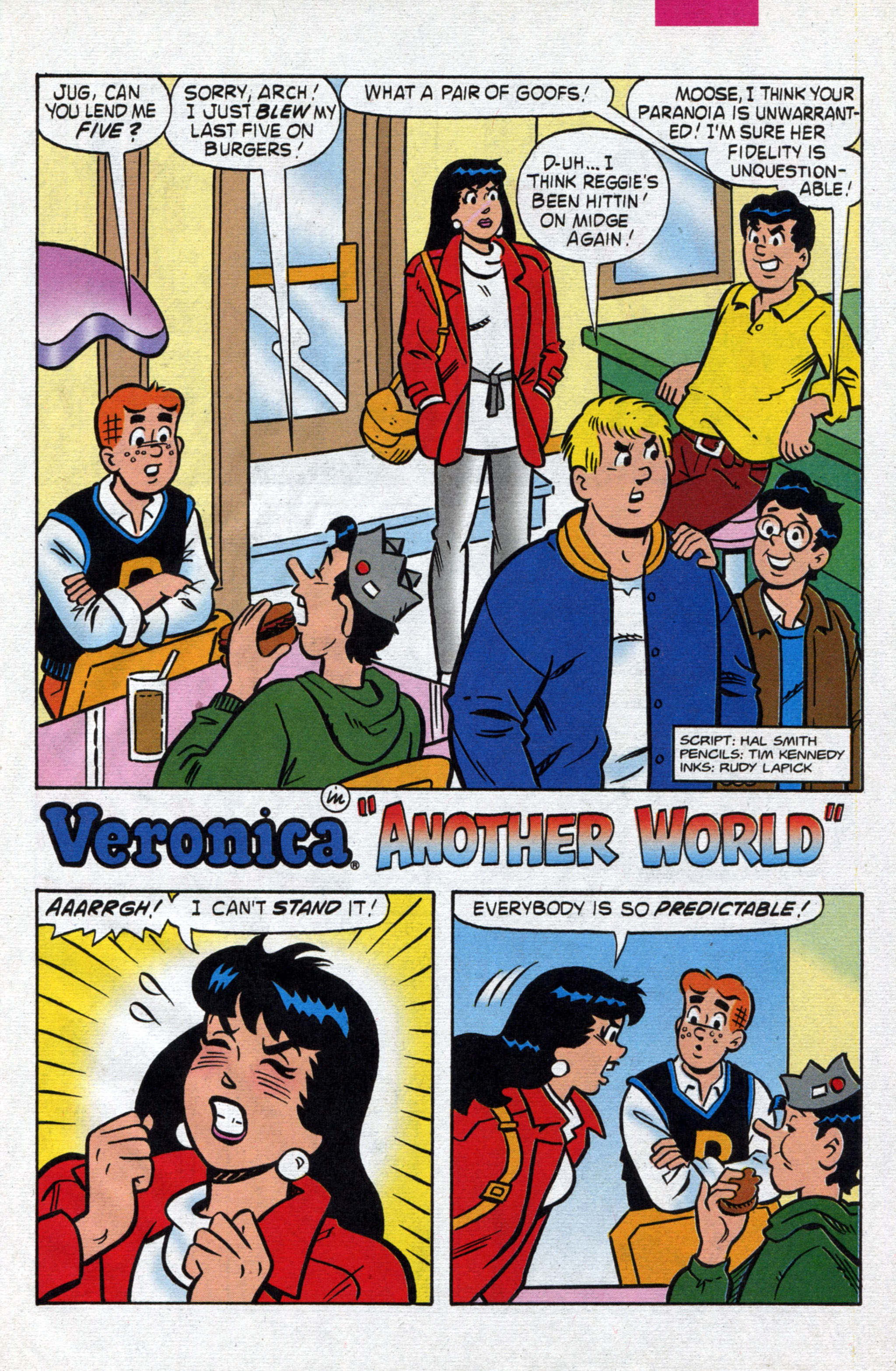 Read online Veronica comic -  Issue #51 - 28