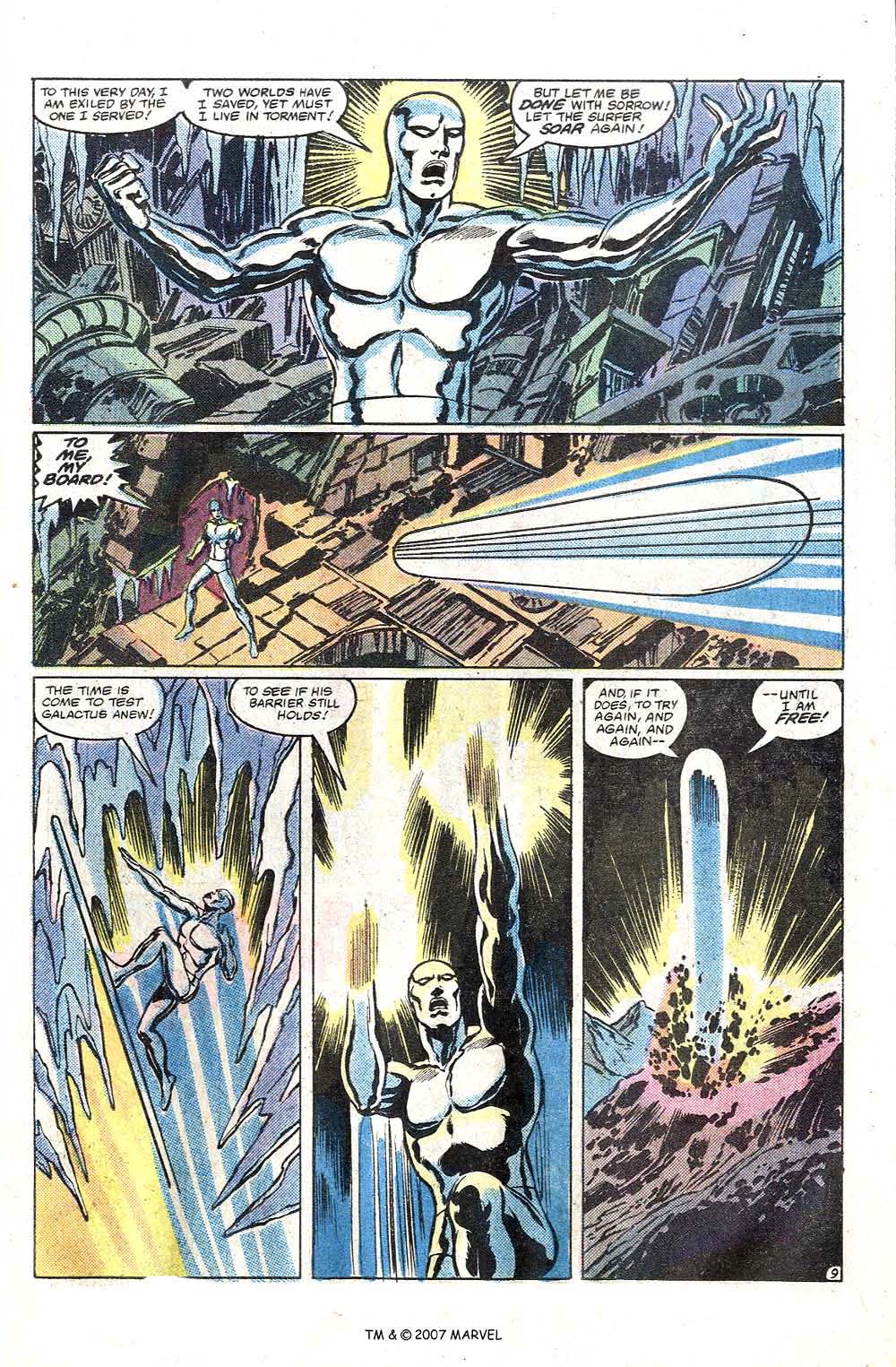 Read online Silver Surfer (1982) comic -  Issue # Full - 11