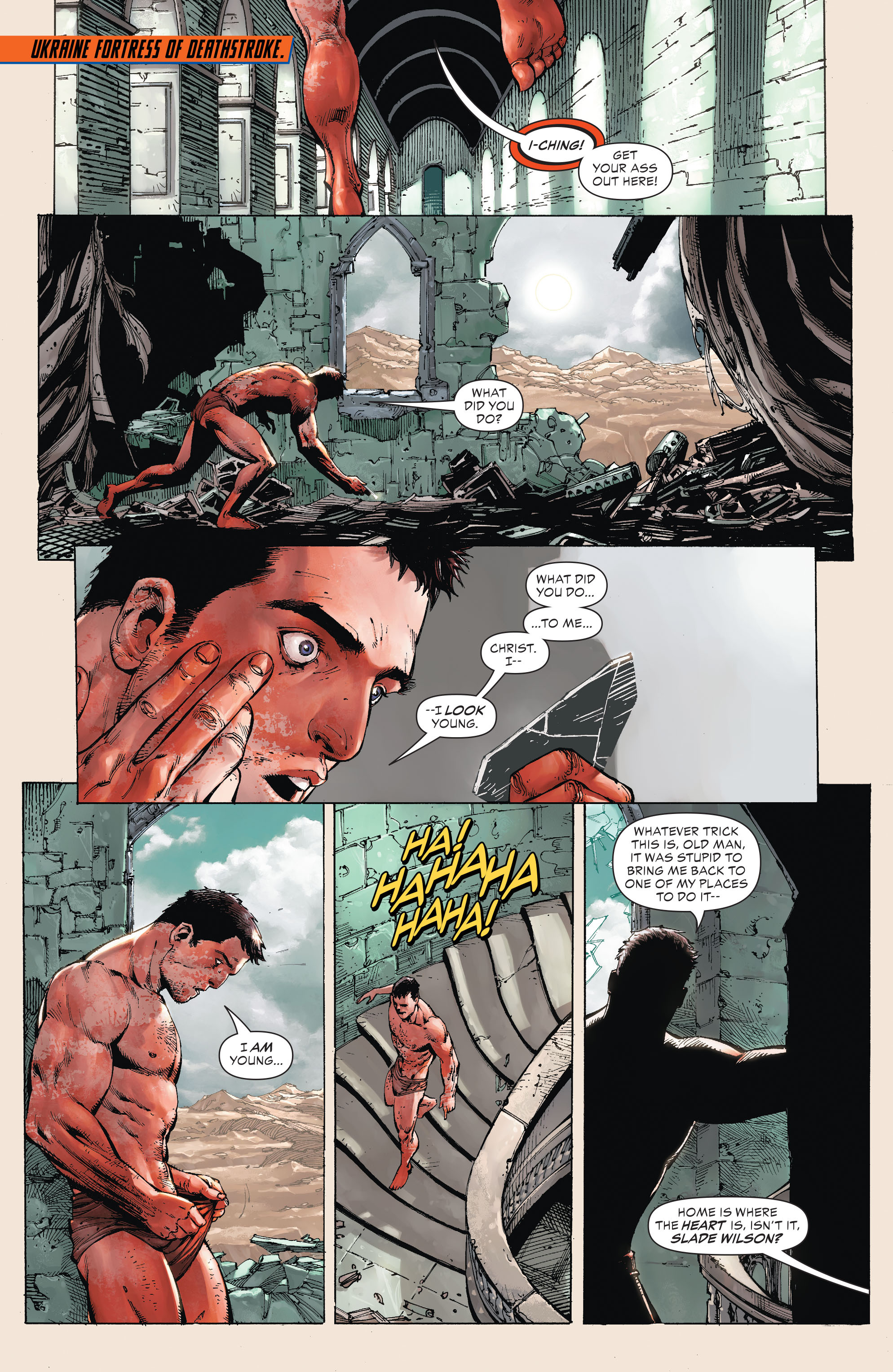 Read online Deathstroke: Gods of War comic -  Issue # TPB - 26