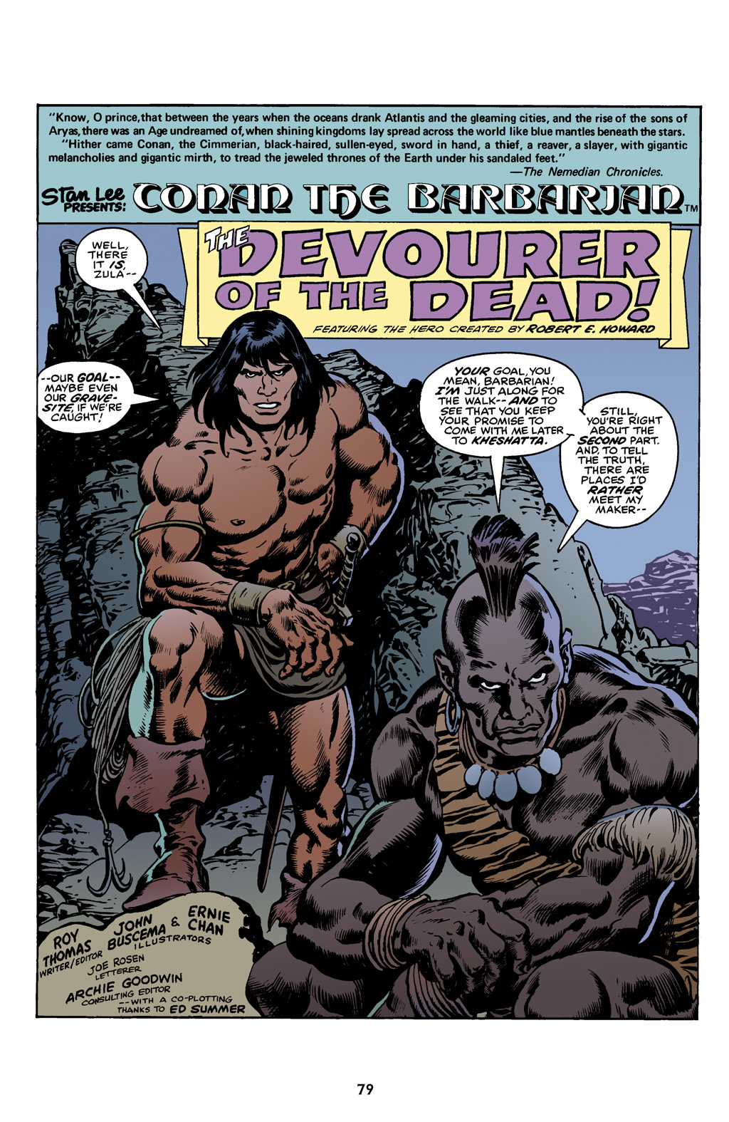 Read online The Chronicles of Conan comic -  Issue # TPB 11 (Part 1) - 80