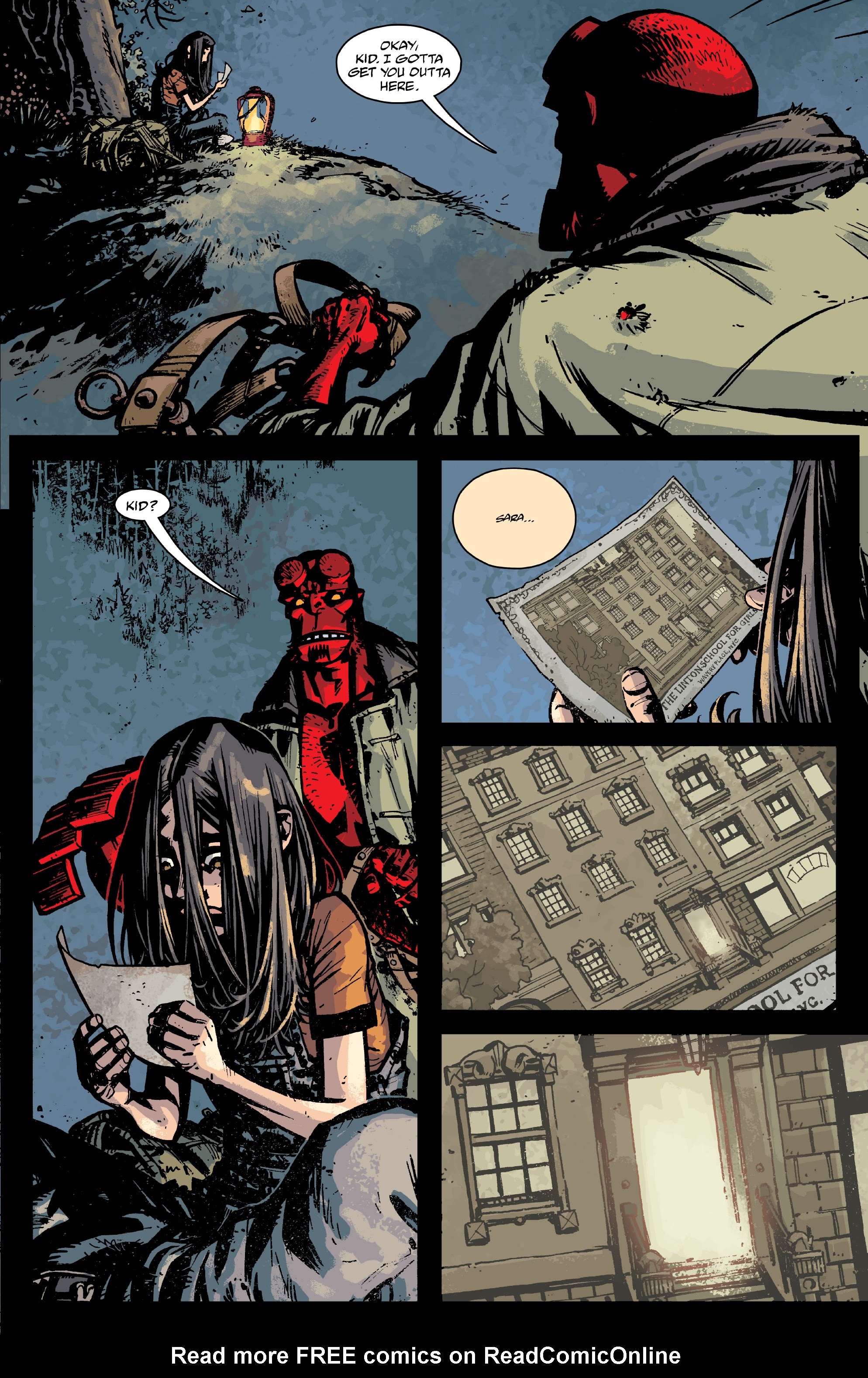 Read online Hellboy and the B.P.R.D.: The Return of Effie Kolb comic -  Issue #2 - 9