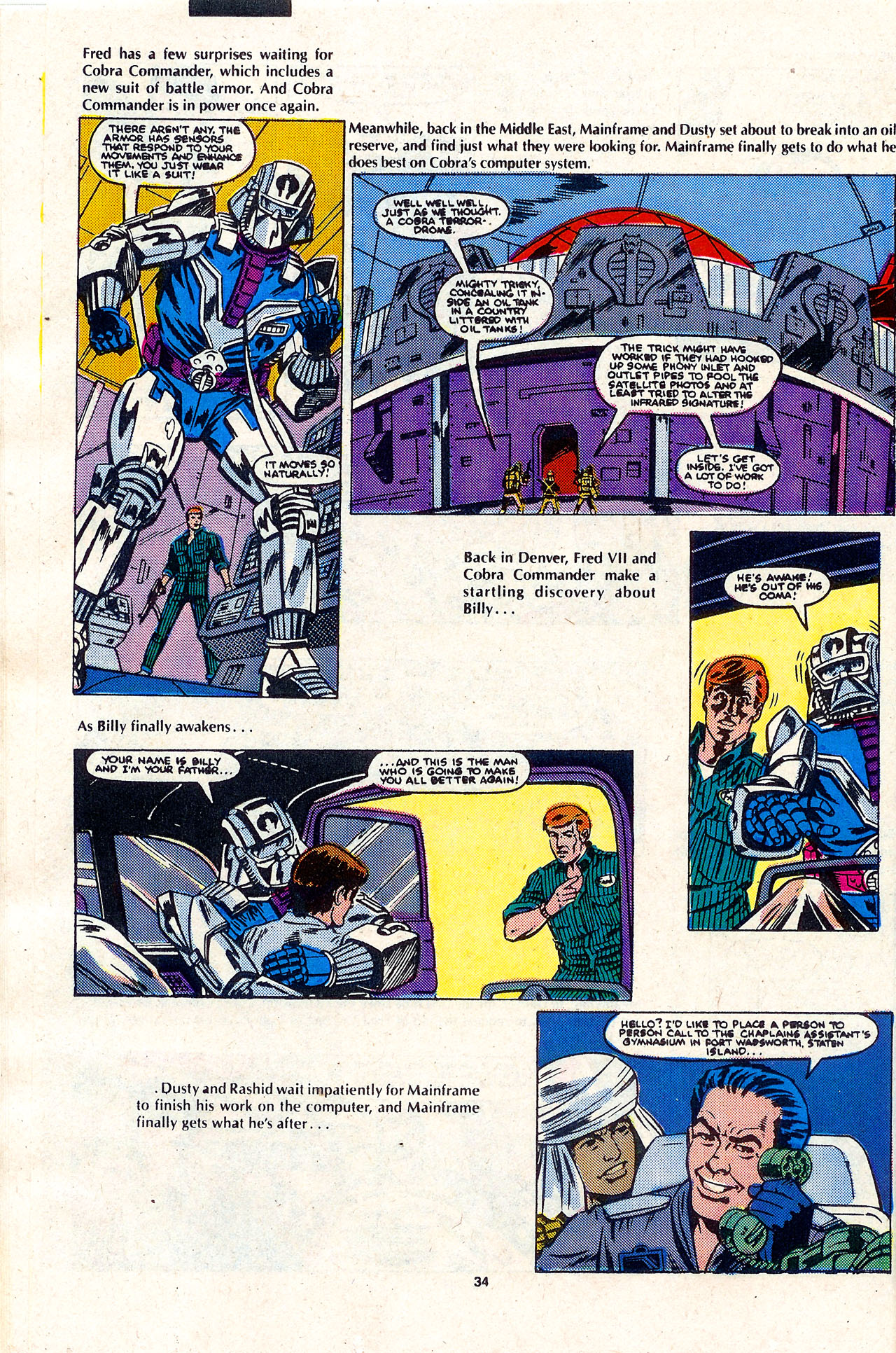 Read online G.I. Joe Yearbook comic -  Issue #4 - 36