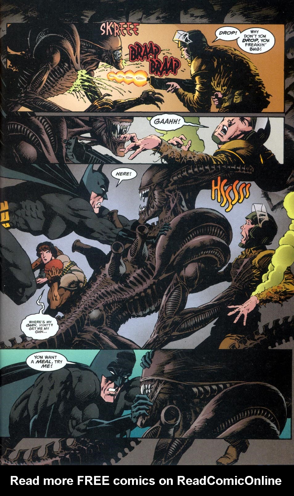 Read online Batman/Aliens comic -  Issue #1 - 41