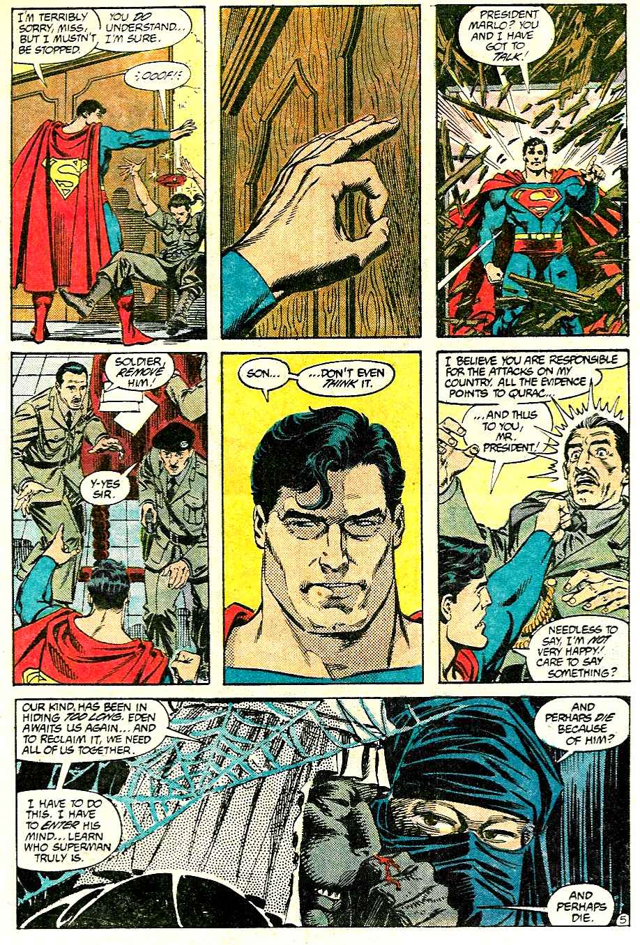 Read online Adventures of Superman (1987) comic -  Issue #427 - 5