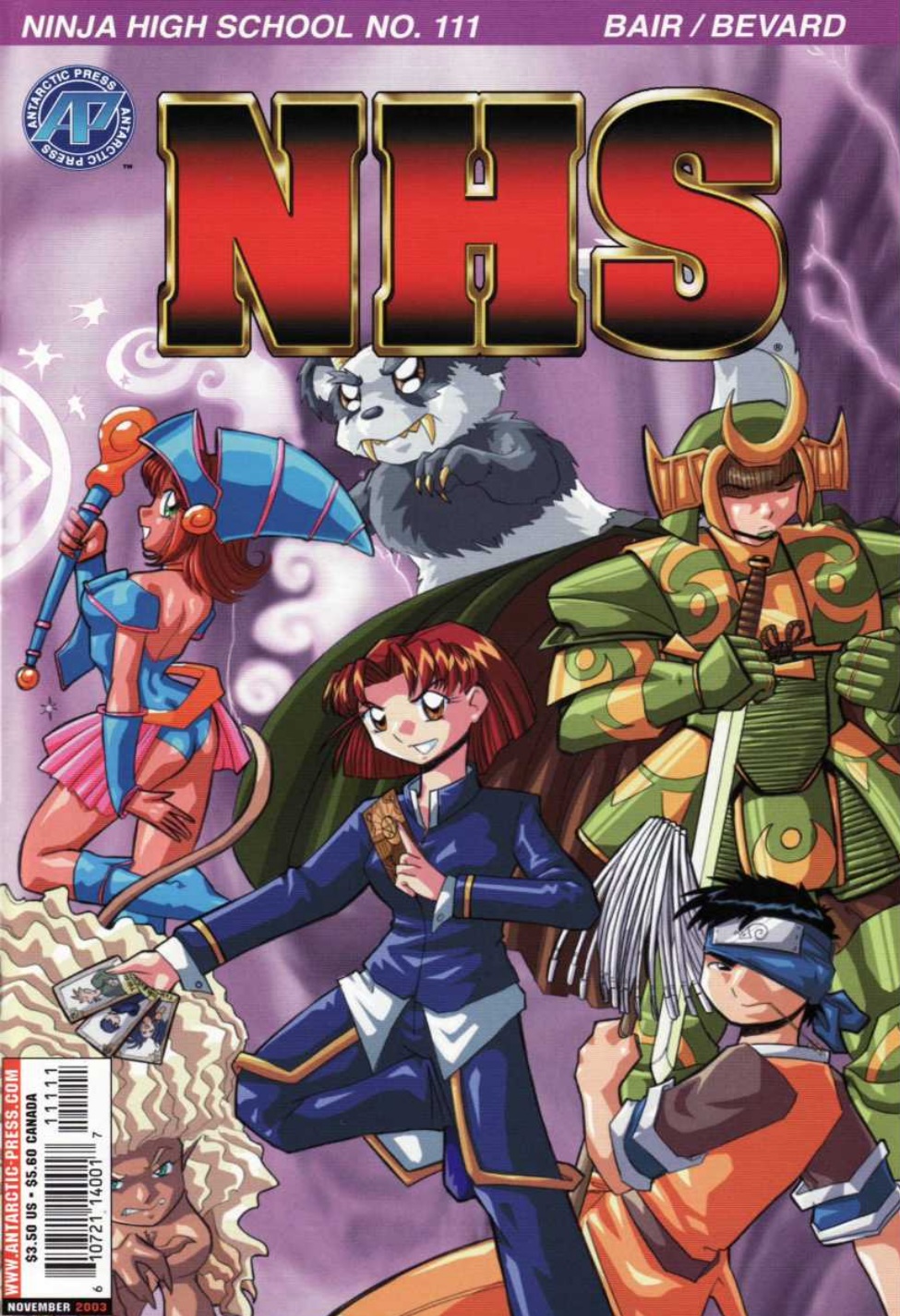 Read online Ninja High School (1986) comic -  Issue #111 - 1