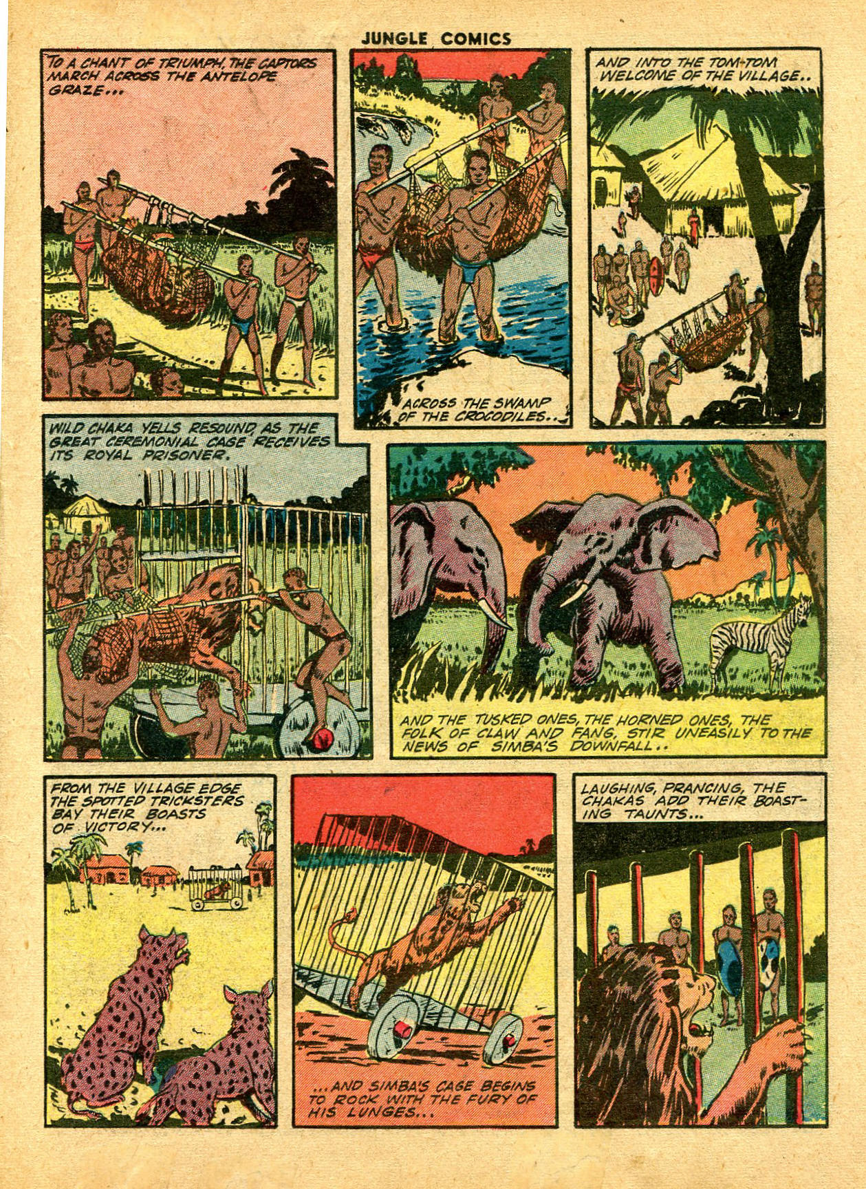 Read online Jungle Comics comic -  Issue #43 - 19