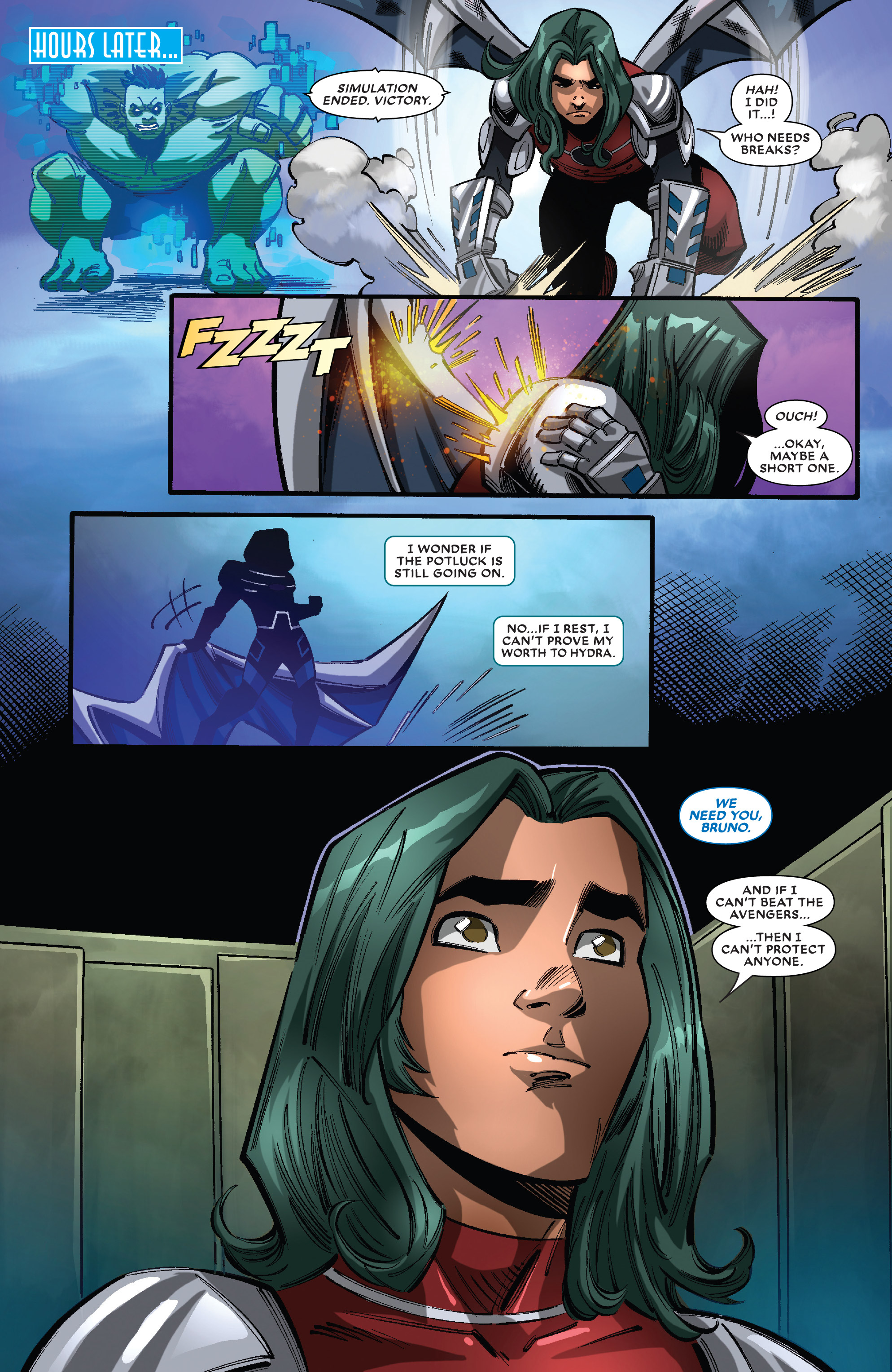 Read online Future Fight Firsts: Luna Snow comic -  Issue #Future Fight Firsts Crescent and Io - 30