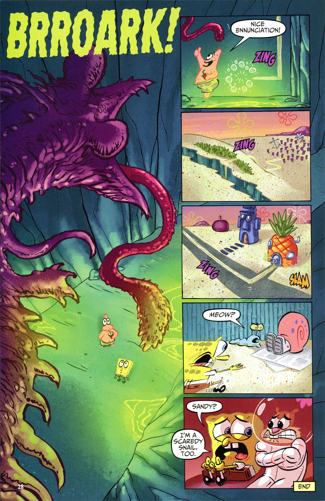 Read online SpongeBob Comics comic -  Issue #29 - 29