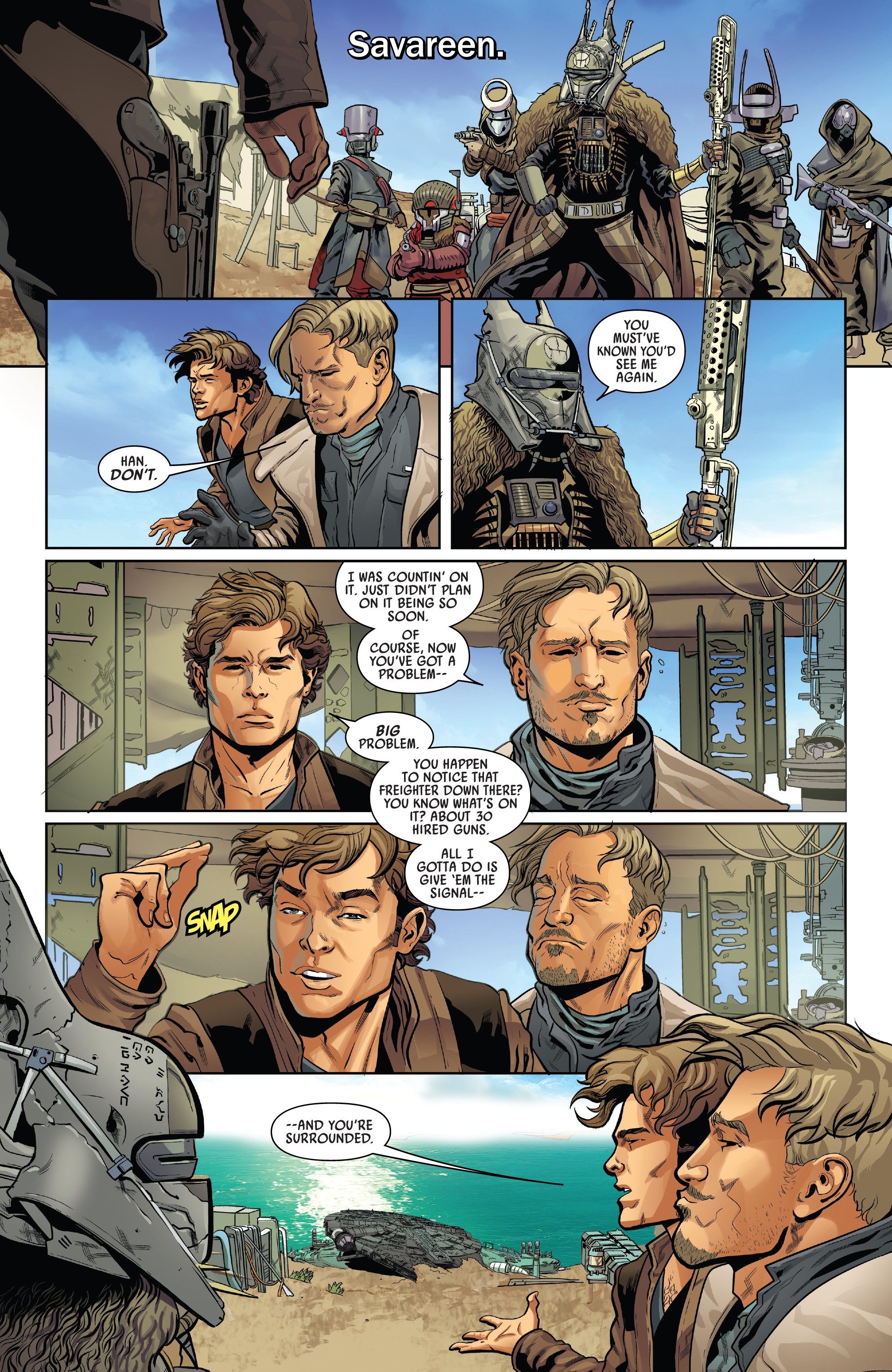 Read online Solo: A Star Wars Story Adaptation comic -  Issue #6 - 3