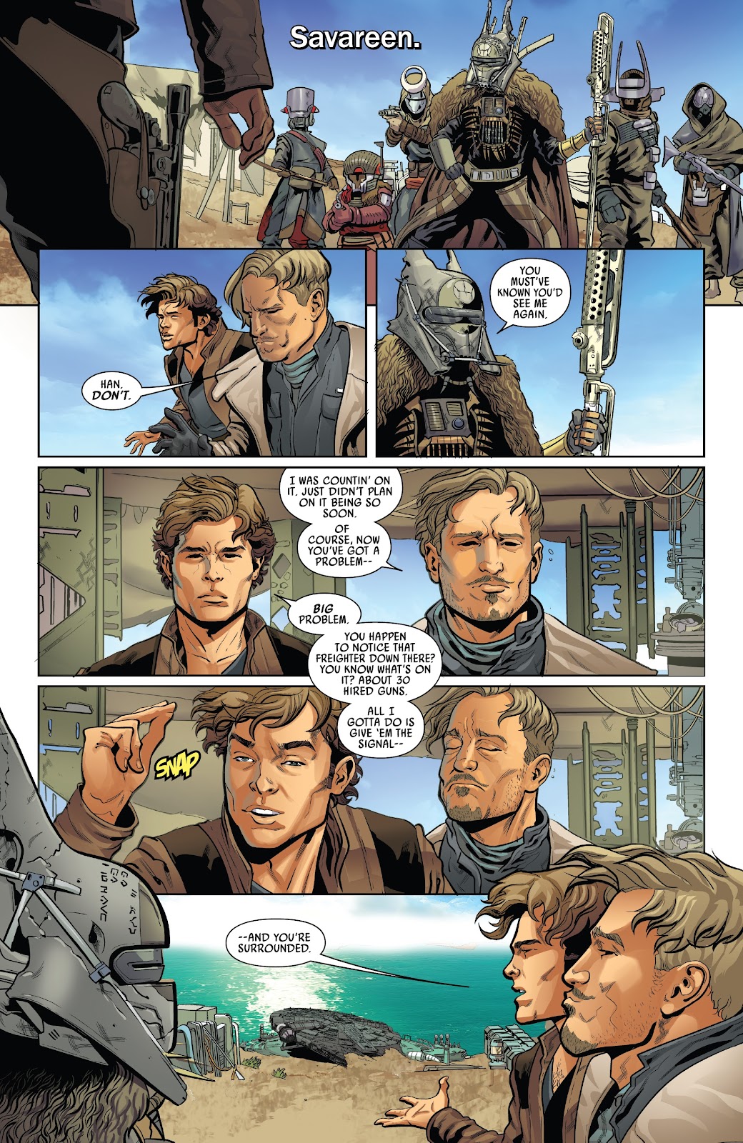 Read online Solo: A Star Wars Story Adaptation comic -  Issue #6 - 3