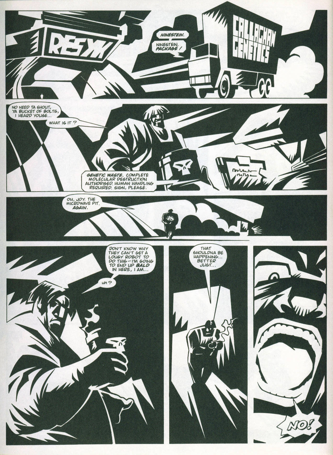 Read online Judge Dredd: The Megazine (vol. 2) comic -  Issue #56 - 17