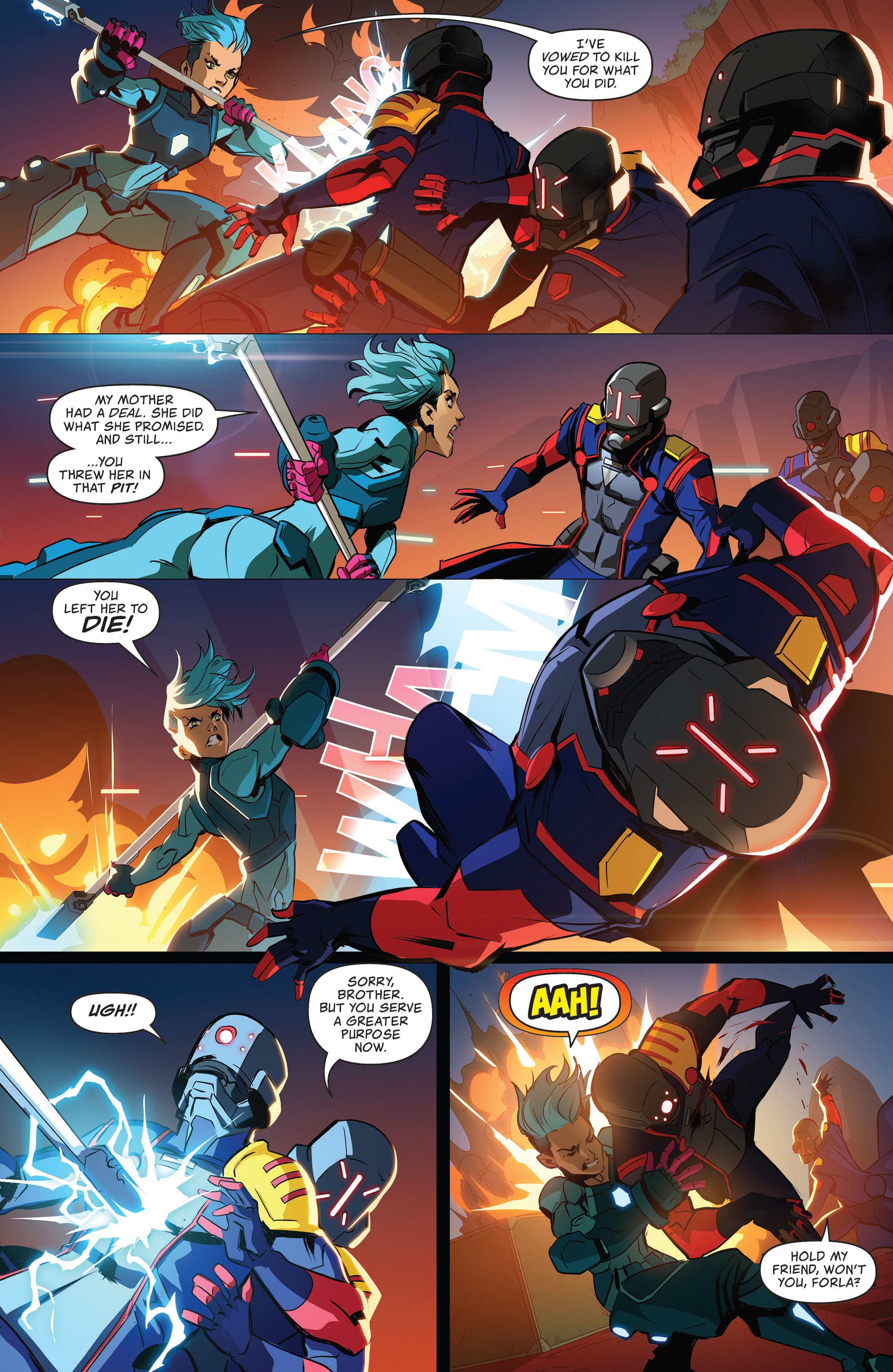 Read online Hexagon comic -  Issue #4 - 32