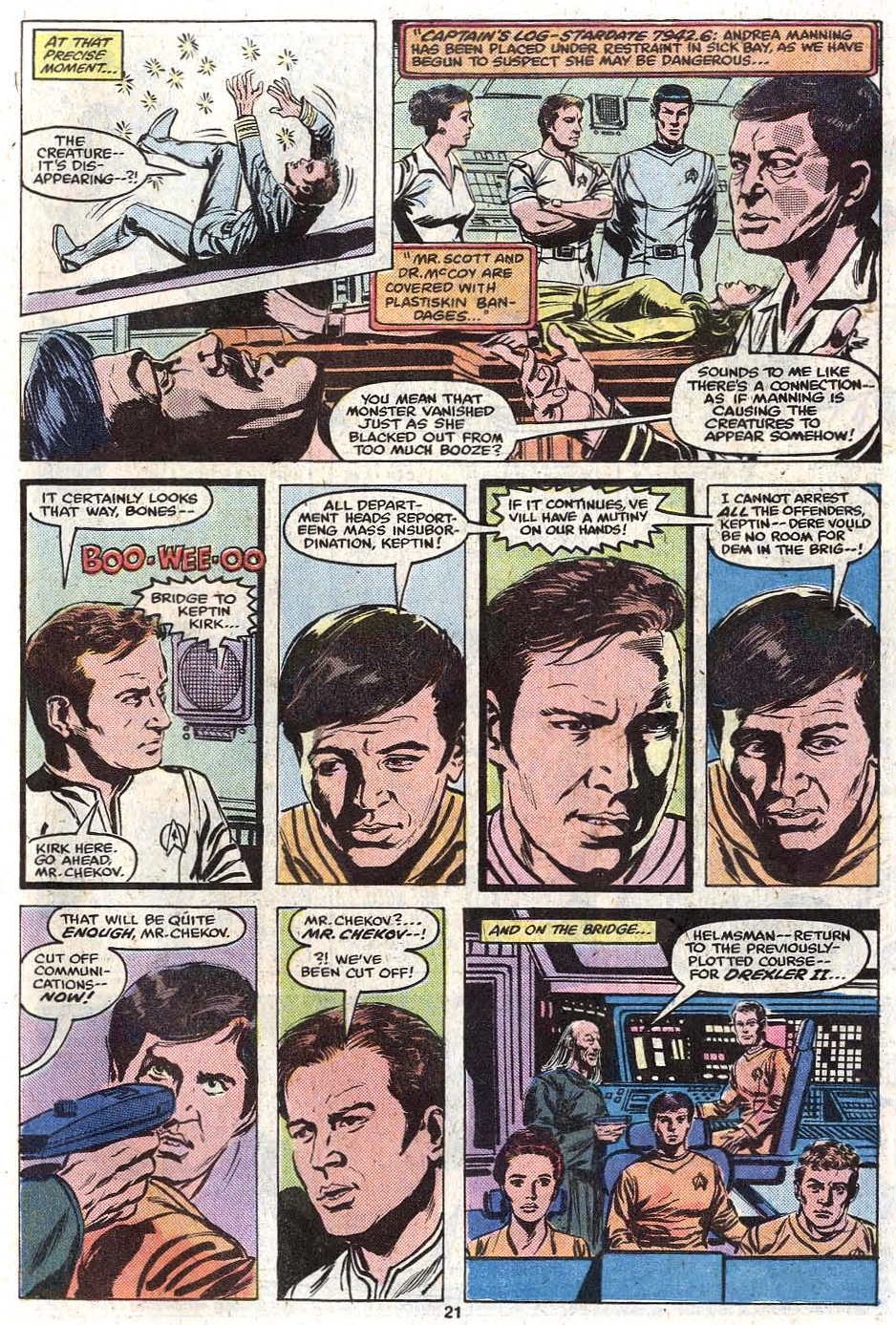 Read online Star Trek (1980) comic -  Issue #11 - 23