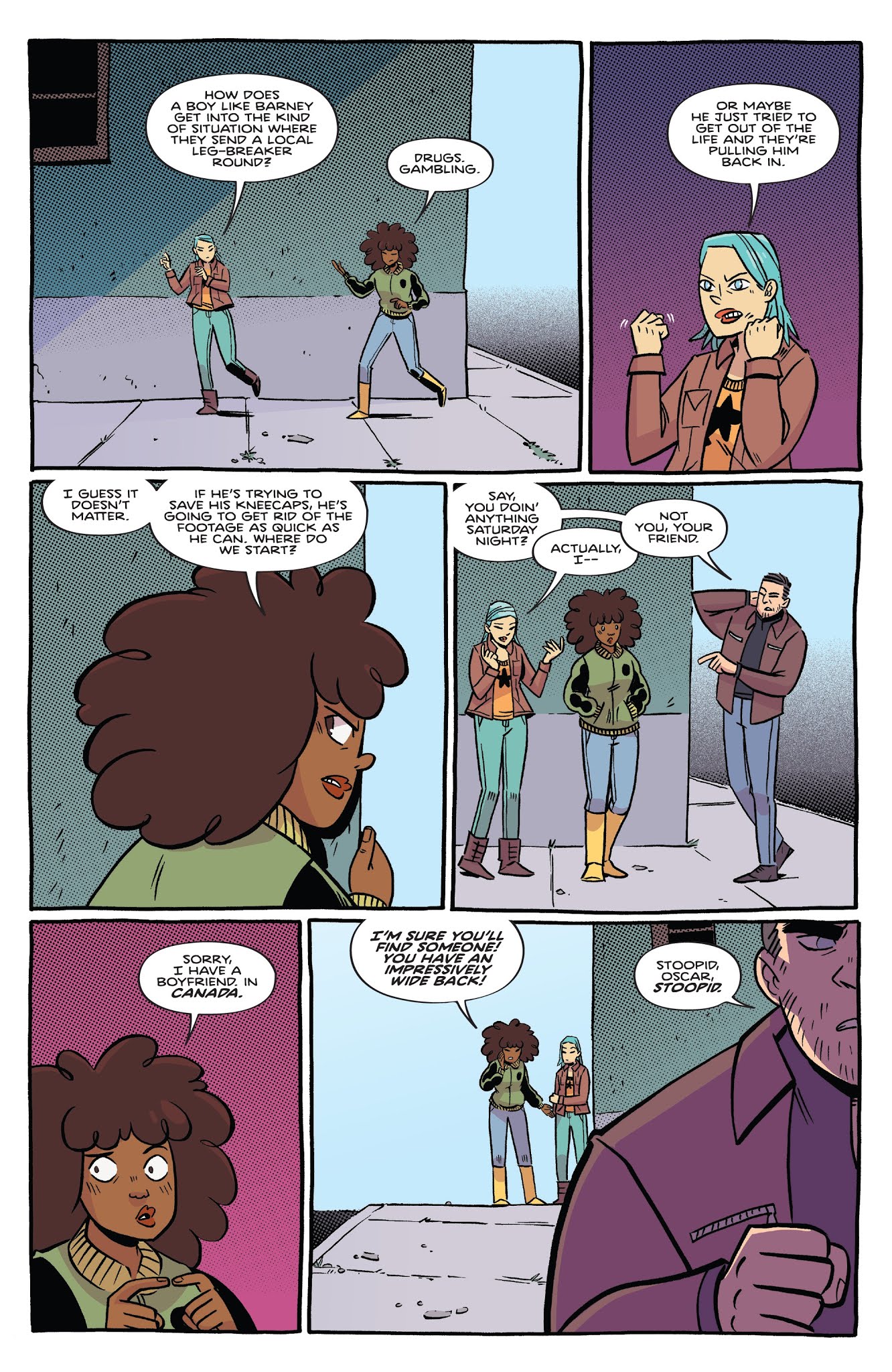 Read online By Night comic -  Issue #6 - 7