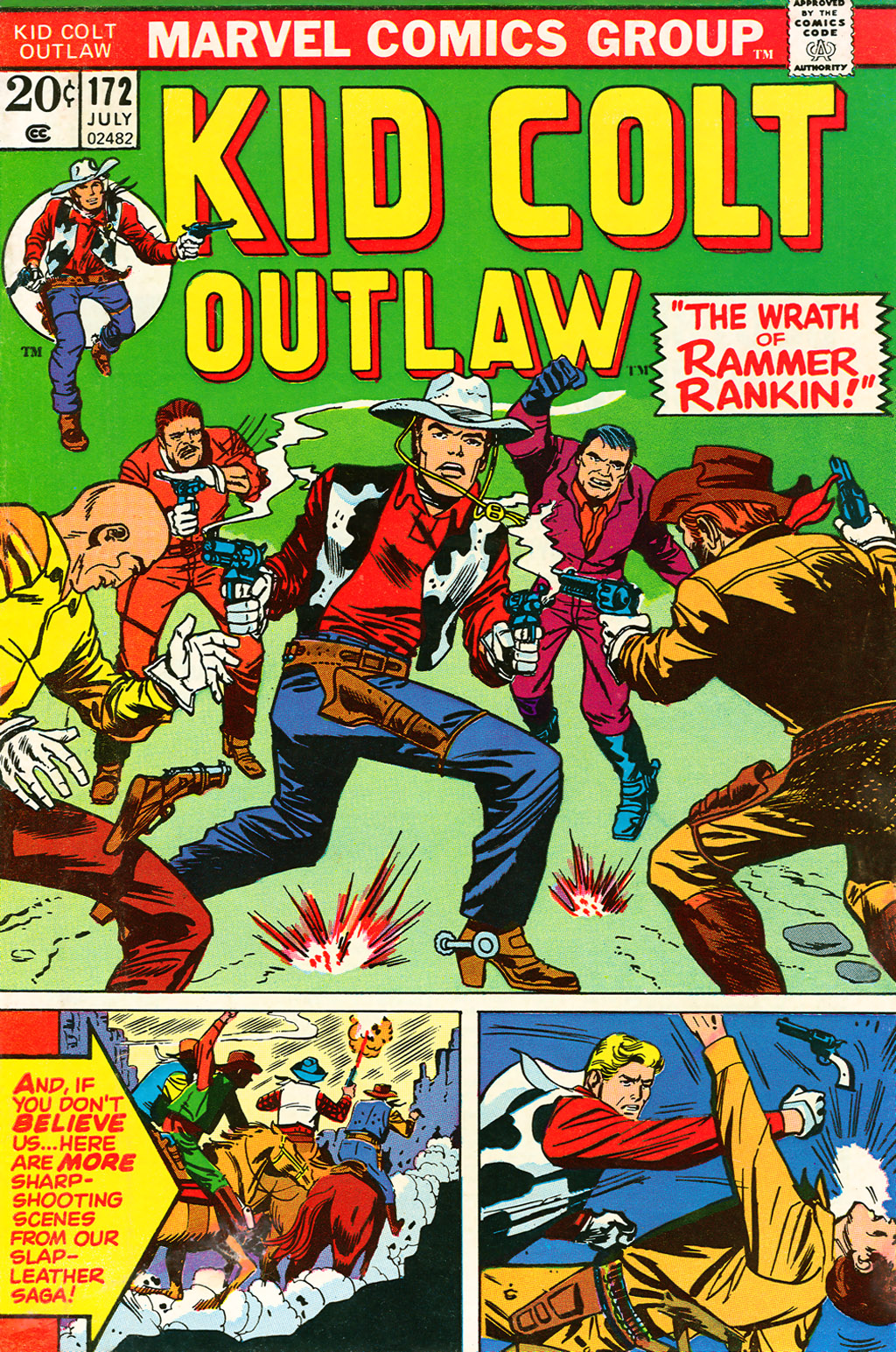 Read online Kid Colt Outlaw comic -  Issue #172 - 1