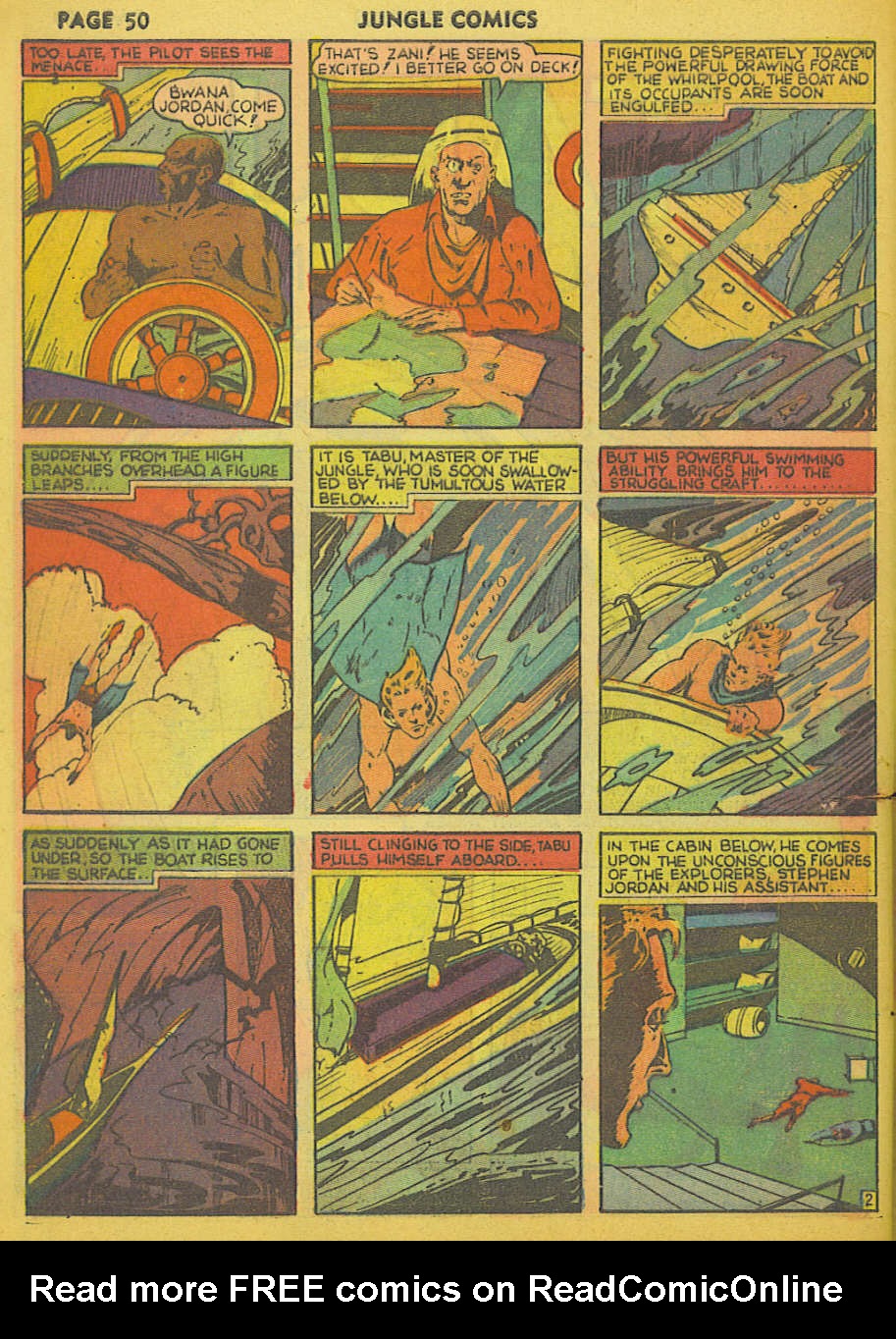 Read online Jungle Comics comic -  Issue #11 - 53