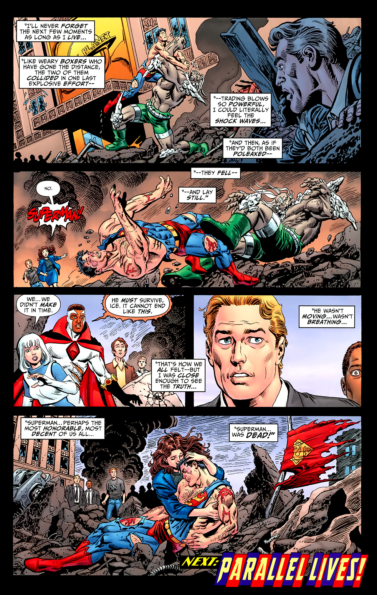 Read online DCU: Legacies comic -  Issue #7 - 23