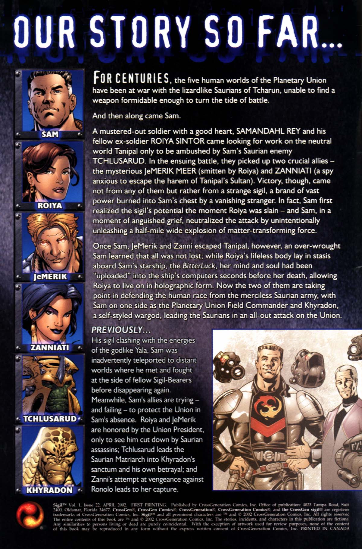 Read online Sigil (2000) comic -  Issue #22 - 2