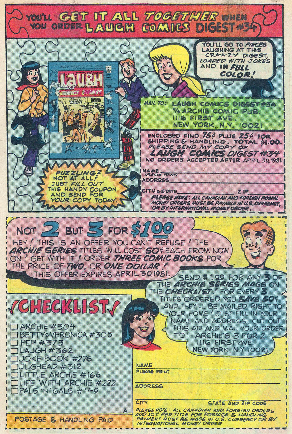 Read online Archie's Girls Betty and Veronica comic -  Issue #304 - 19