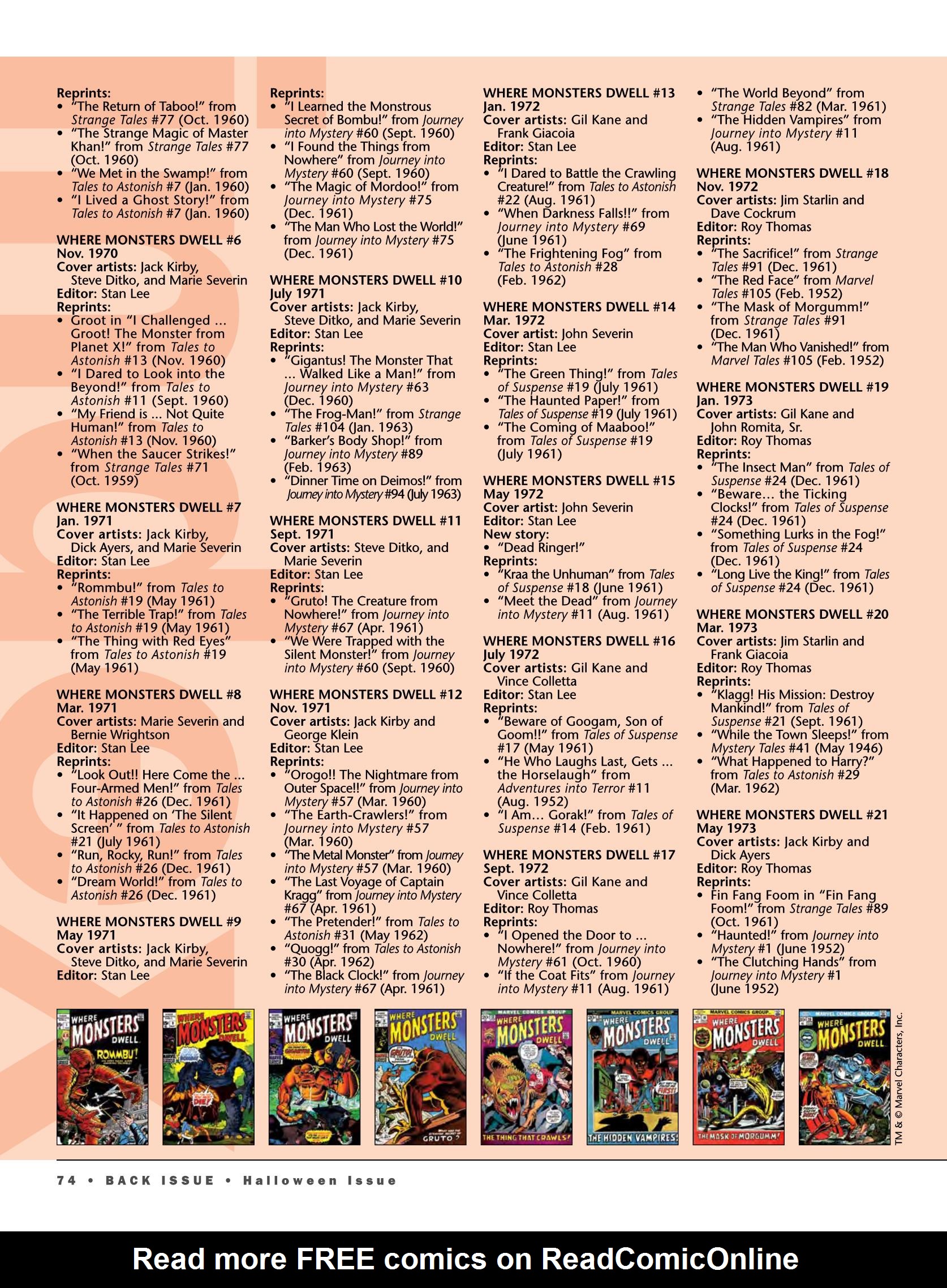 Read online Back Issue comic -  Issue #92 - 74