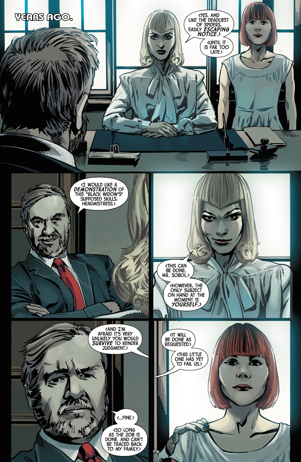 The Web Of Black Widow issue 1 - Page 12