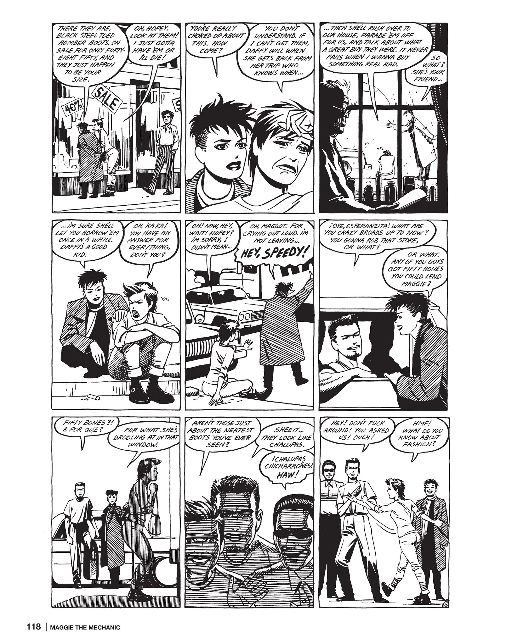 Read online Maggie the Mechanic: The Love & Rockets Library - Locas comic -  Issue # TPB (Part 2) - 19