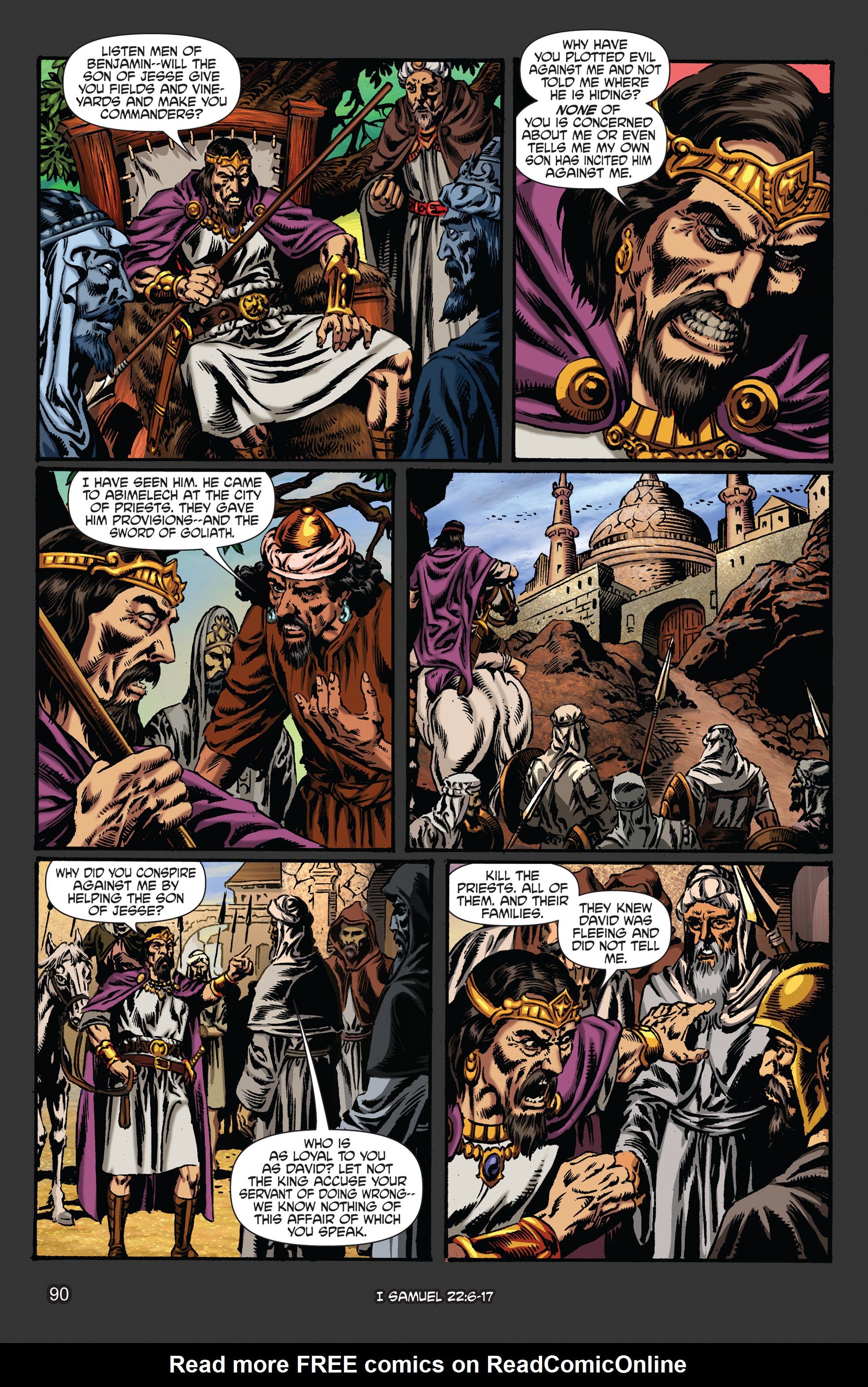 Read online The Kingstone Bible comic -  Issue #5 - 94