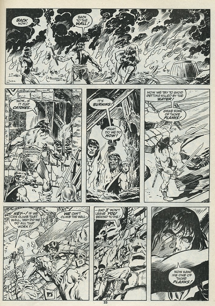 The Savage Sword Of Conan issue 182 - Page 35