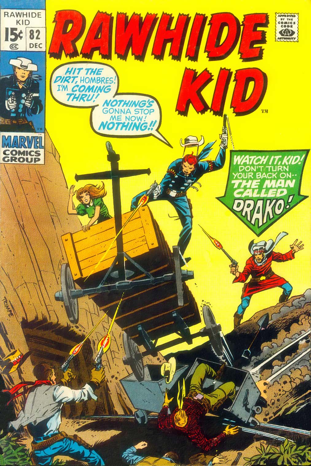 Read online The Rawhide Kid comic -  Issue #82 - 2