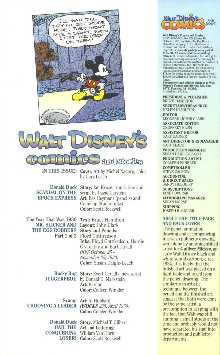 Read online Walt Disney's Comics and Stories comic -  Issue #629 - 4