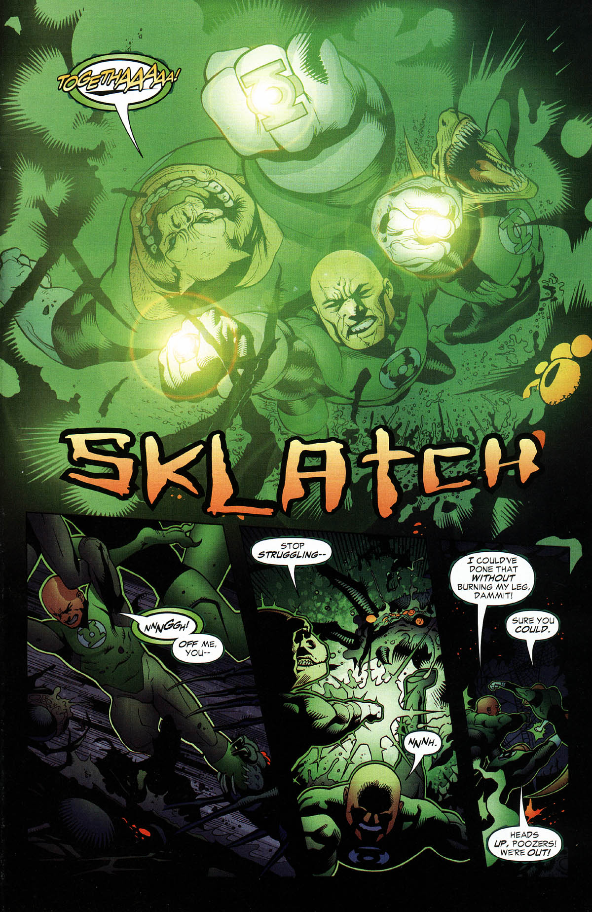 Read online Green Lantern Corps: Recharge comic -  Issue #3 - 11
